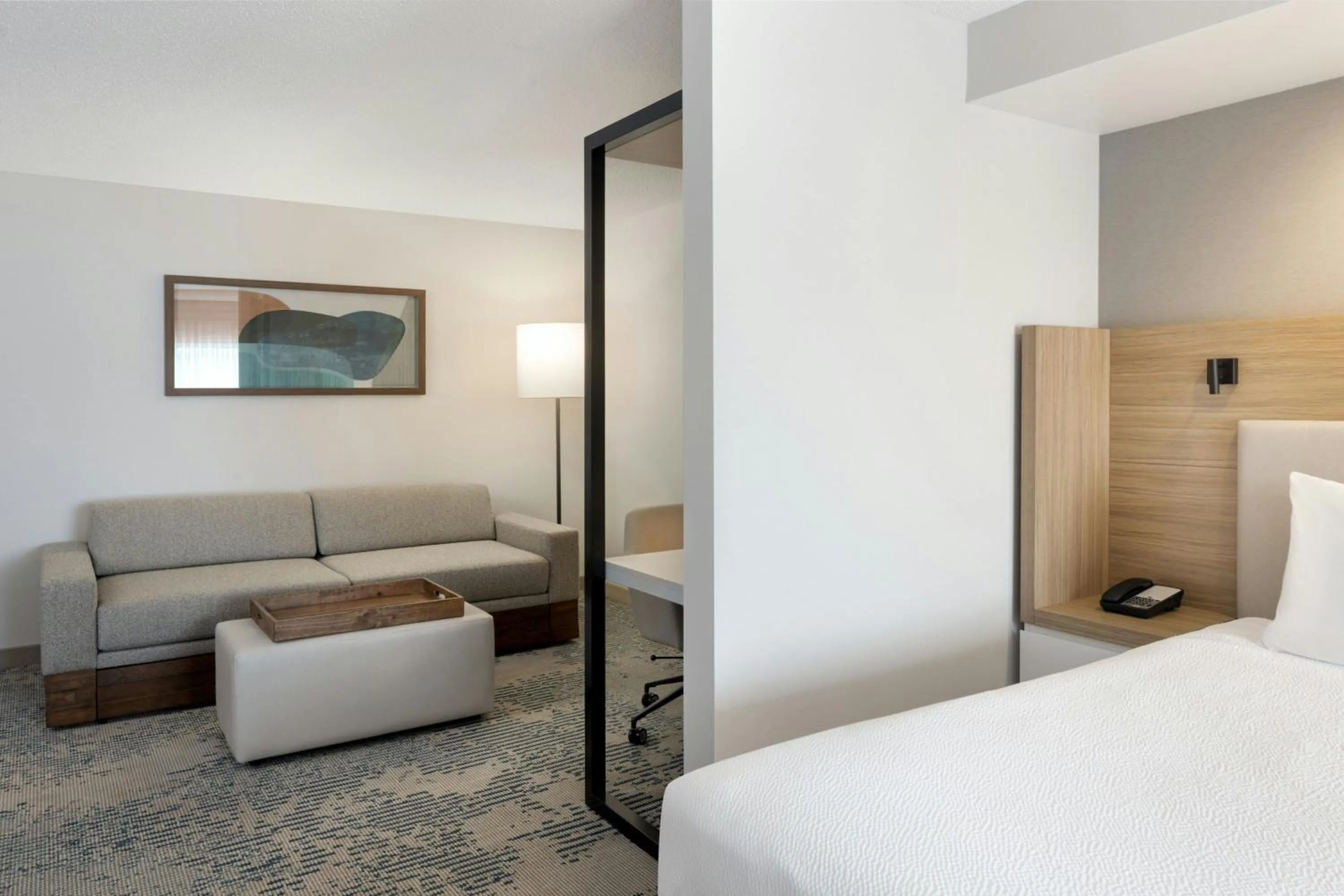 Photo of the whole room, Bed in SpringHill Suites Midland