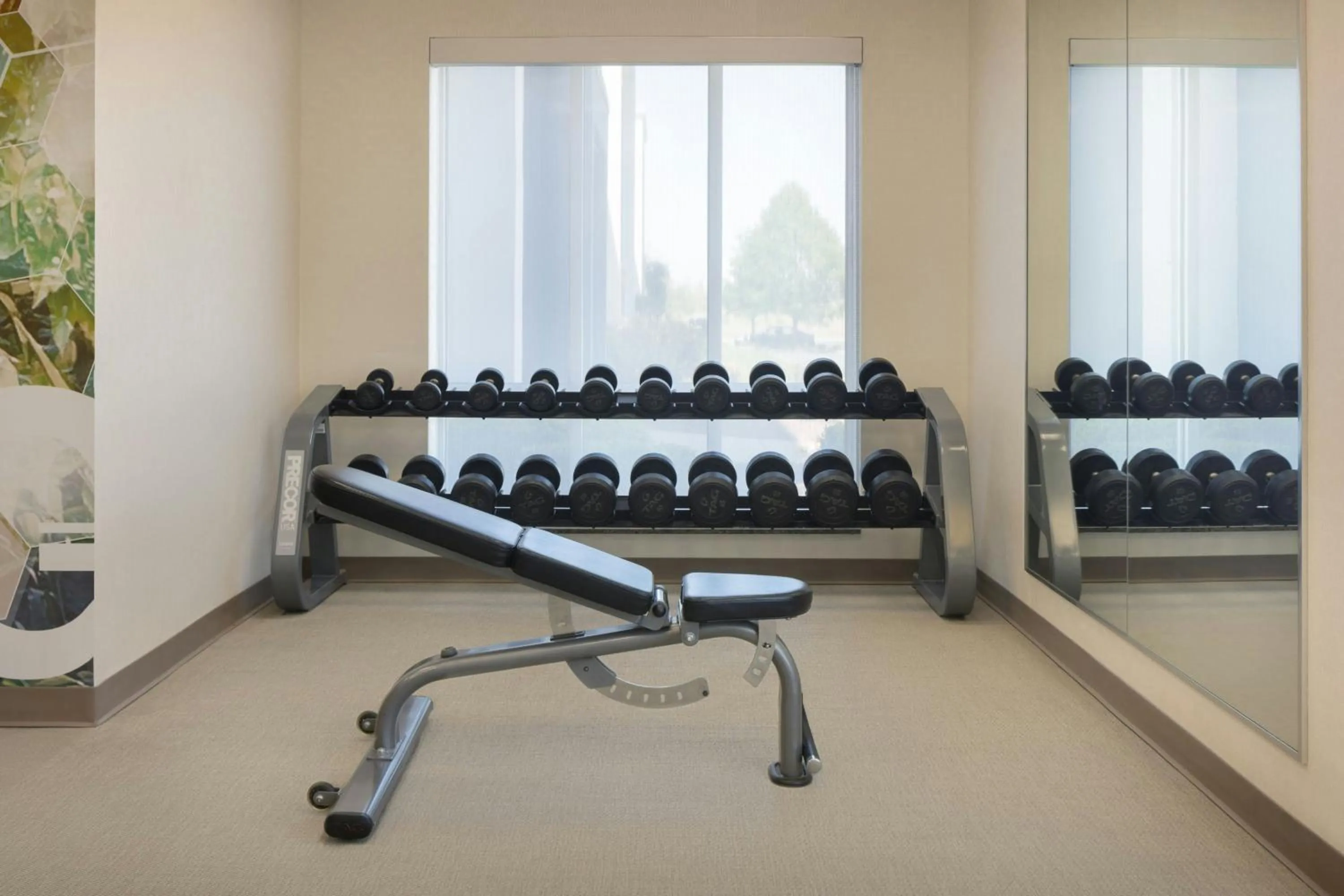 Fitness centre/facilities in SpringHill Suites Midland