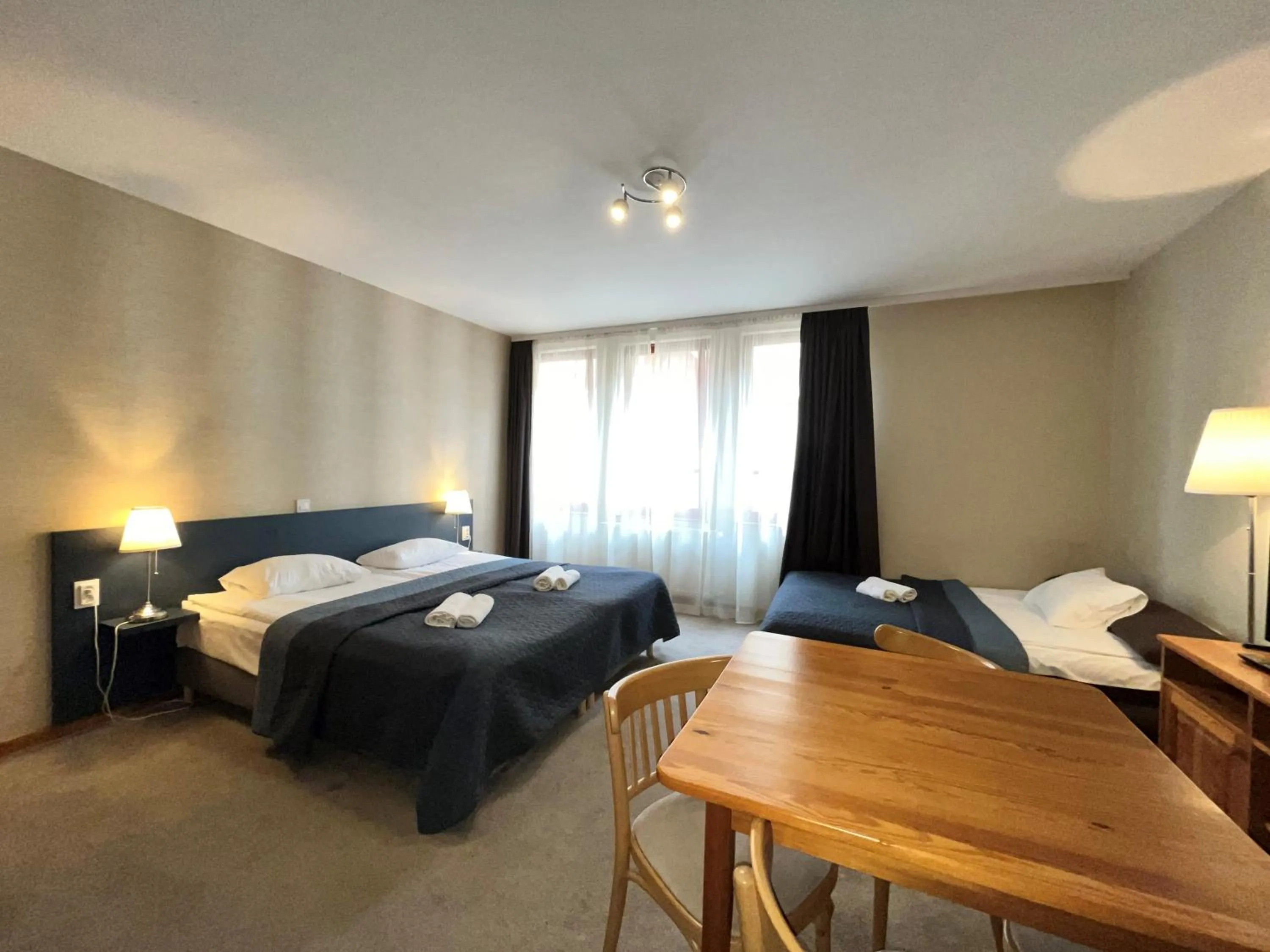 Photo of the whole room, Bed in Corvin Hotel Budapest Residence