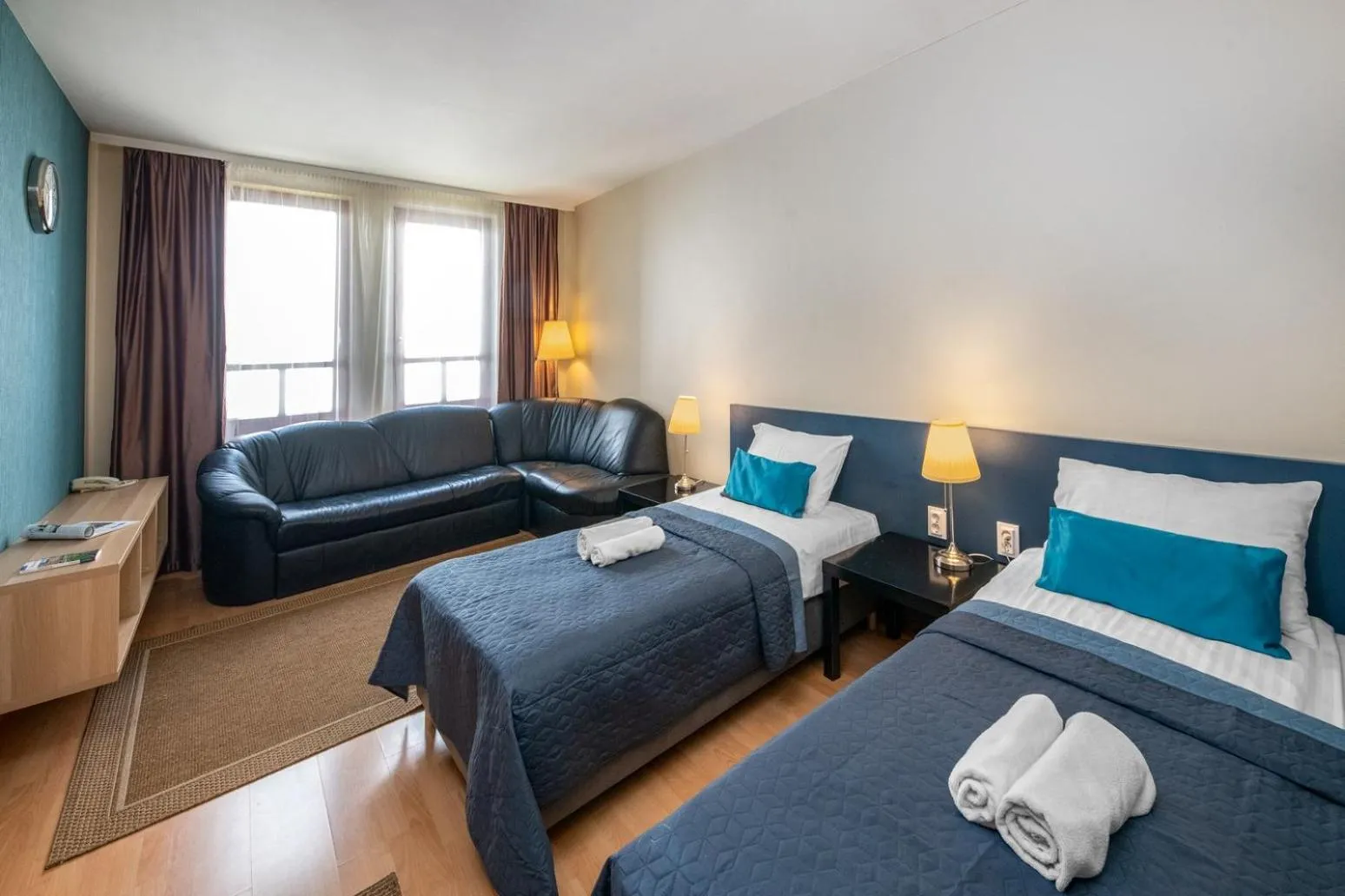 Living room, Bed in Corvin Hotel Budapest Residence