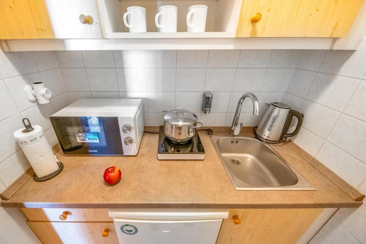 Kitchen or kitchenette in Corvin Hotel Budapest Residence