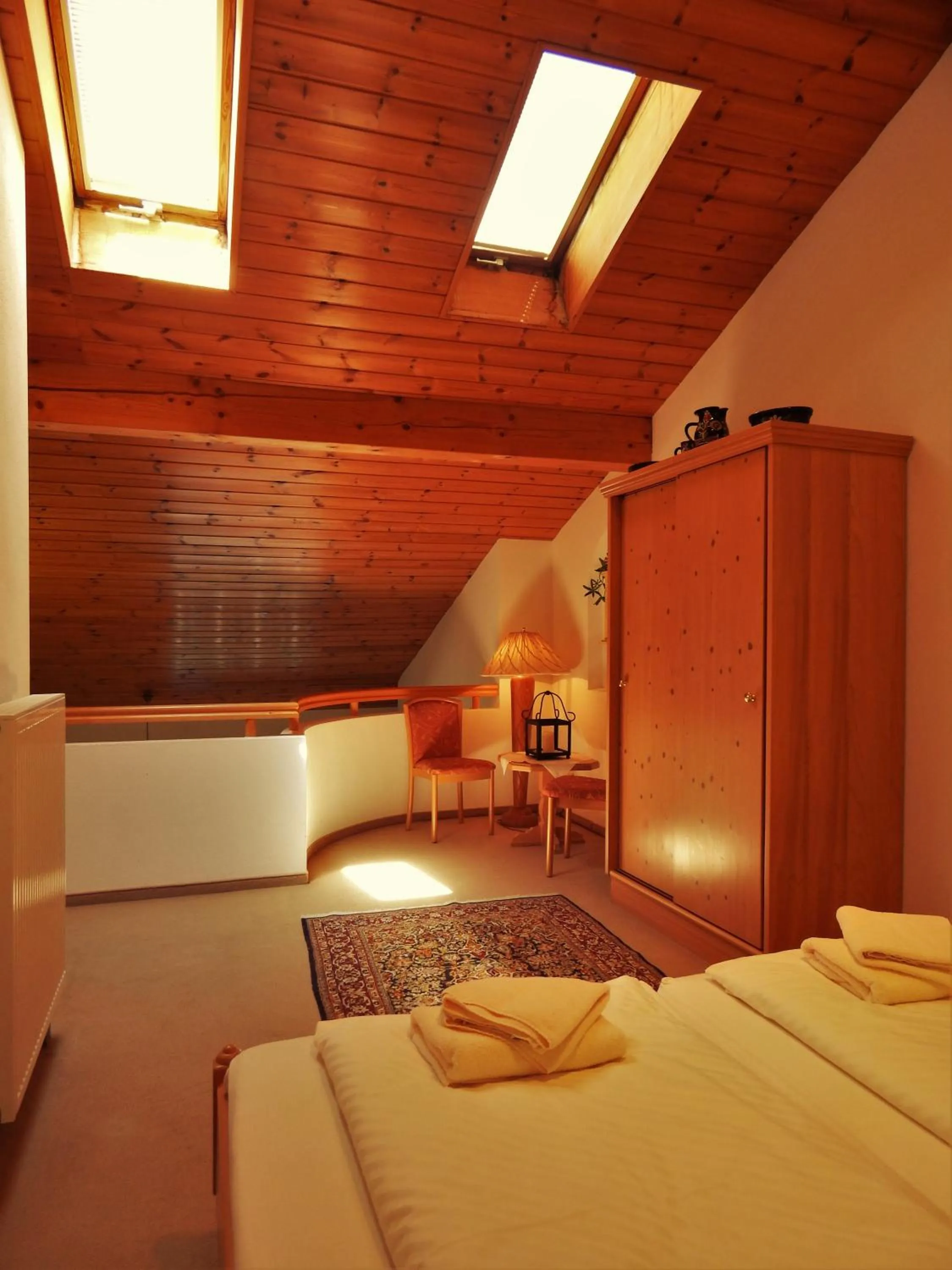 Bed in Hotel Königsseer Hof