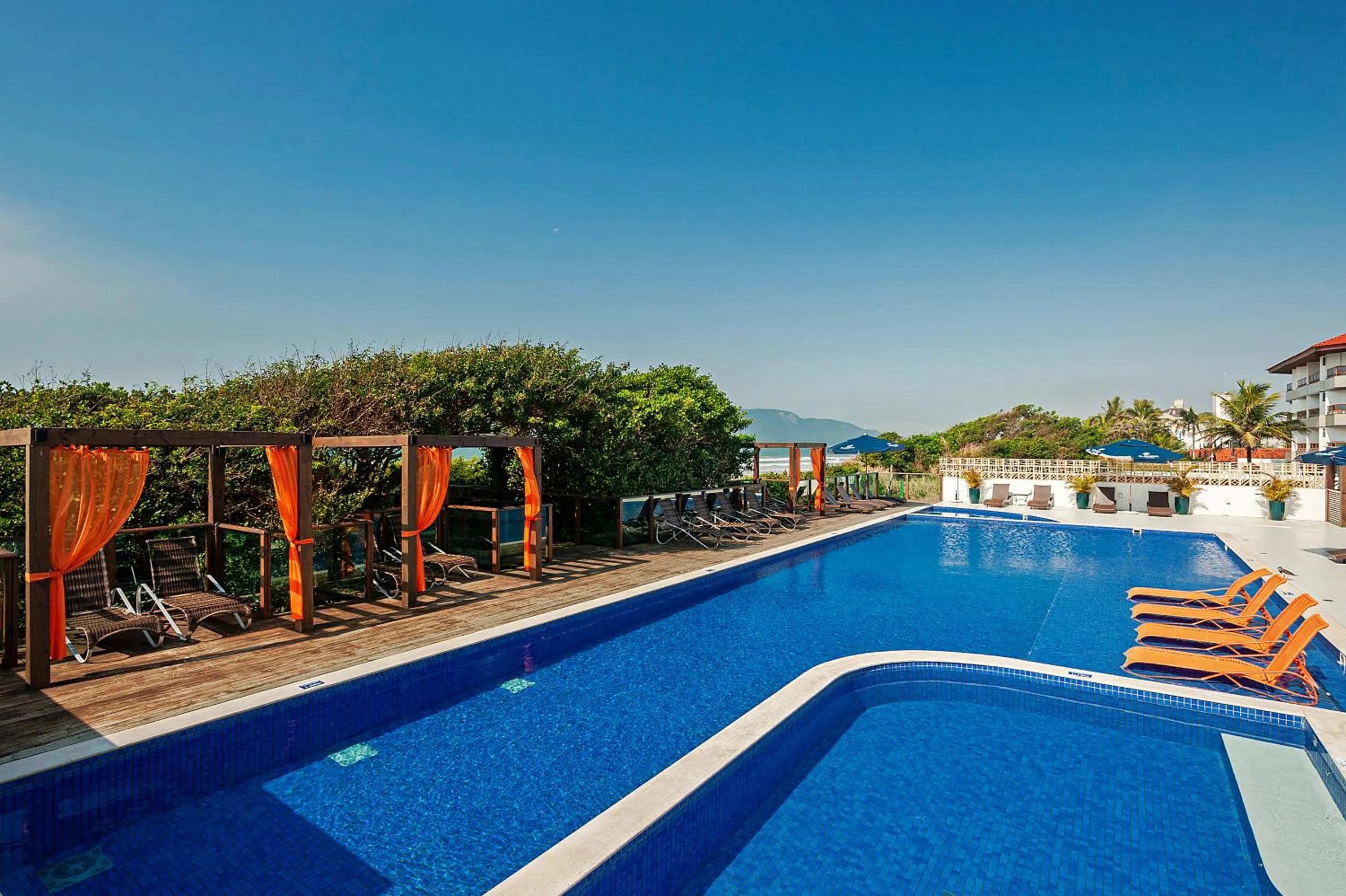 Pool view in Slaviero Ingleses Convention