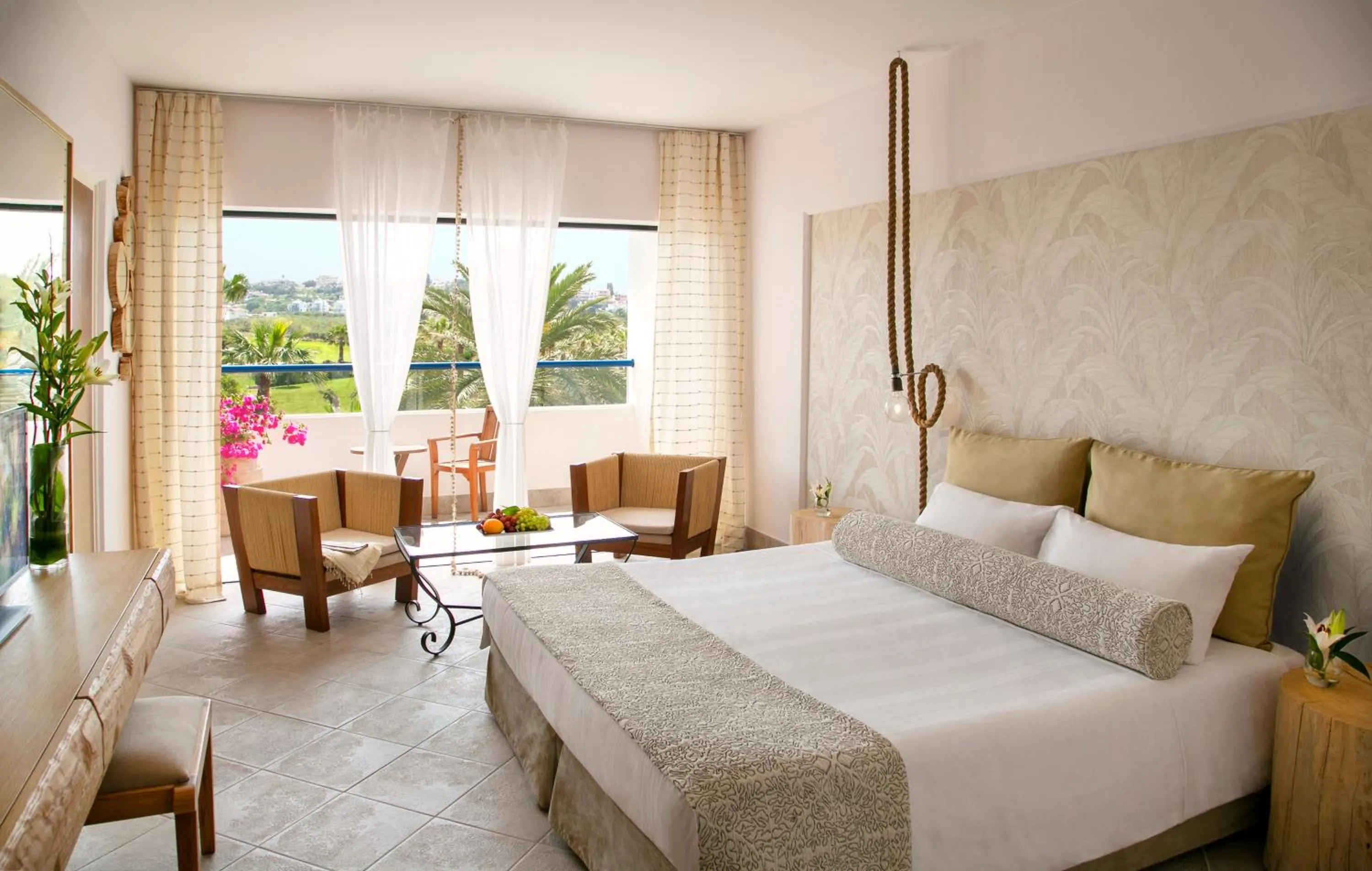 Bed in Azia Resort & Spa