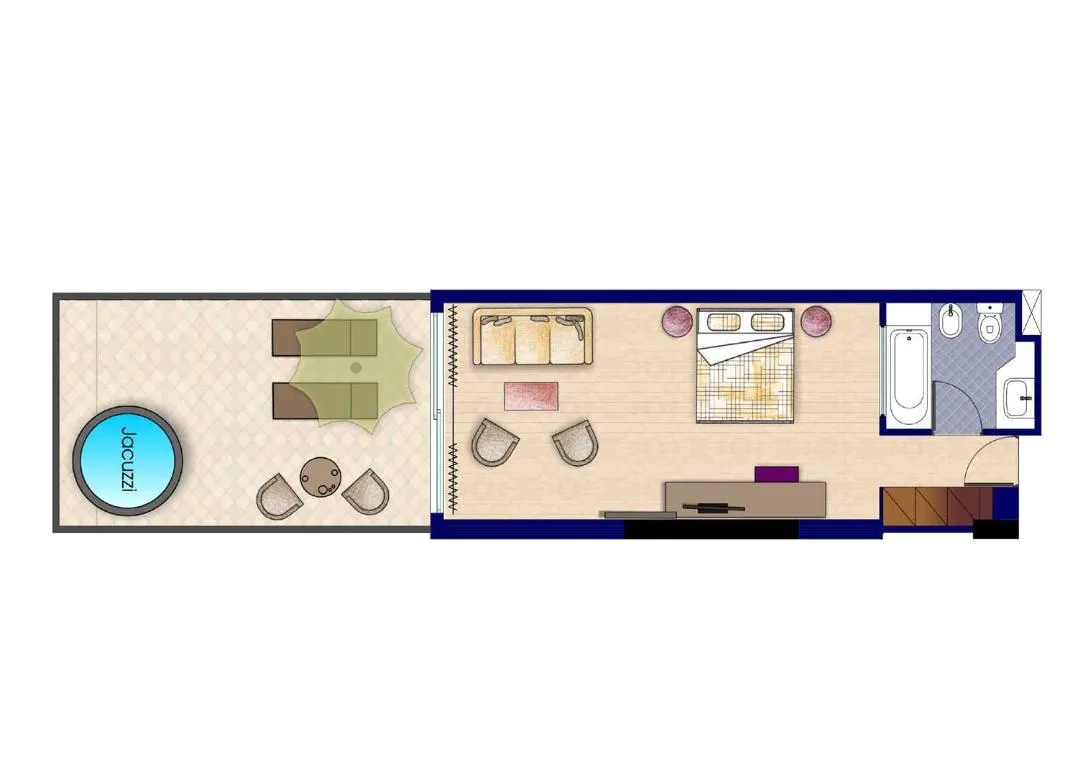 Floor plan in Azia Resort & Spa