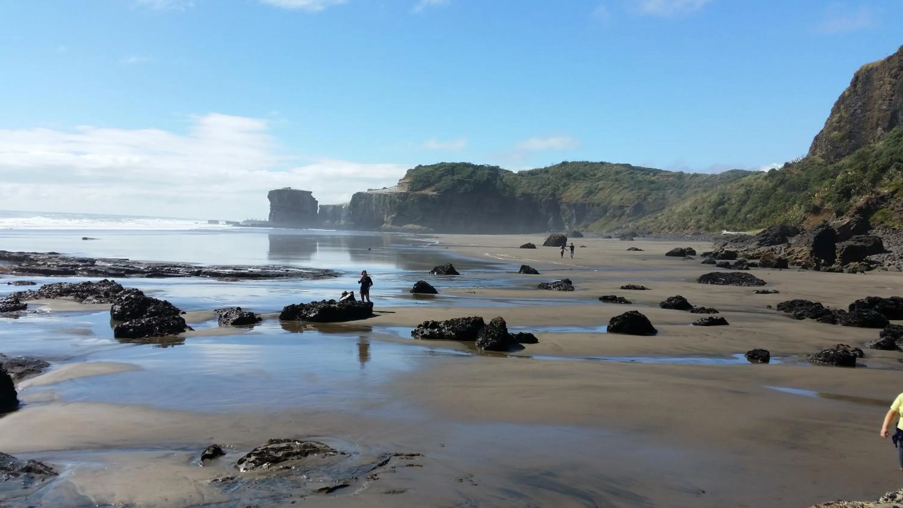 Beach in Pukeatua Farmstay