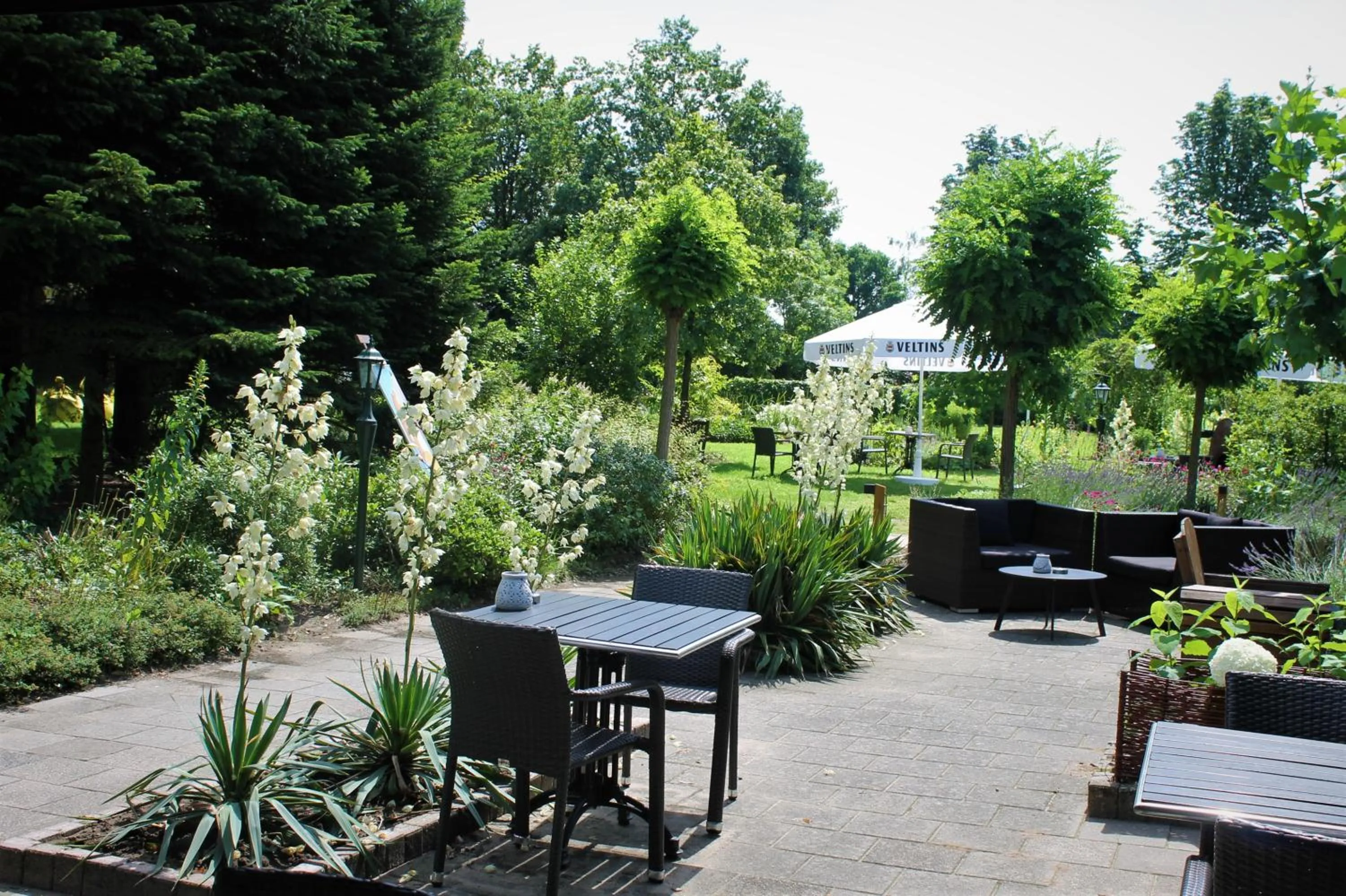 Patio in Boutique Hotel Nieuw Beusink