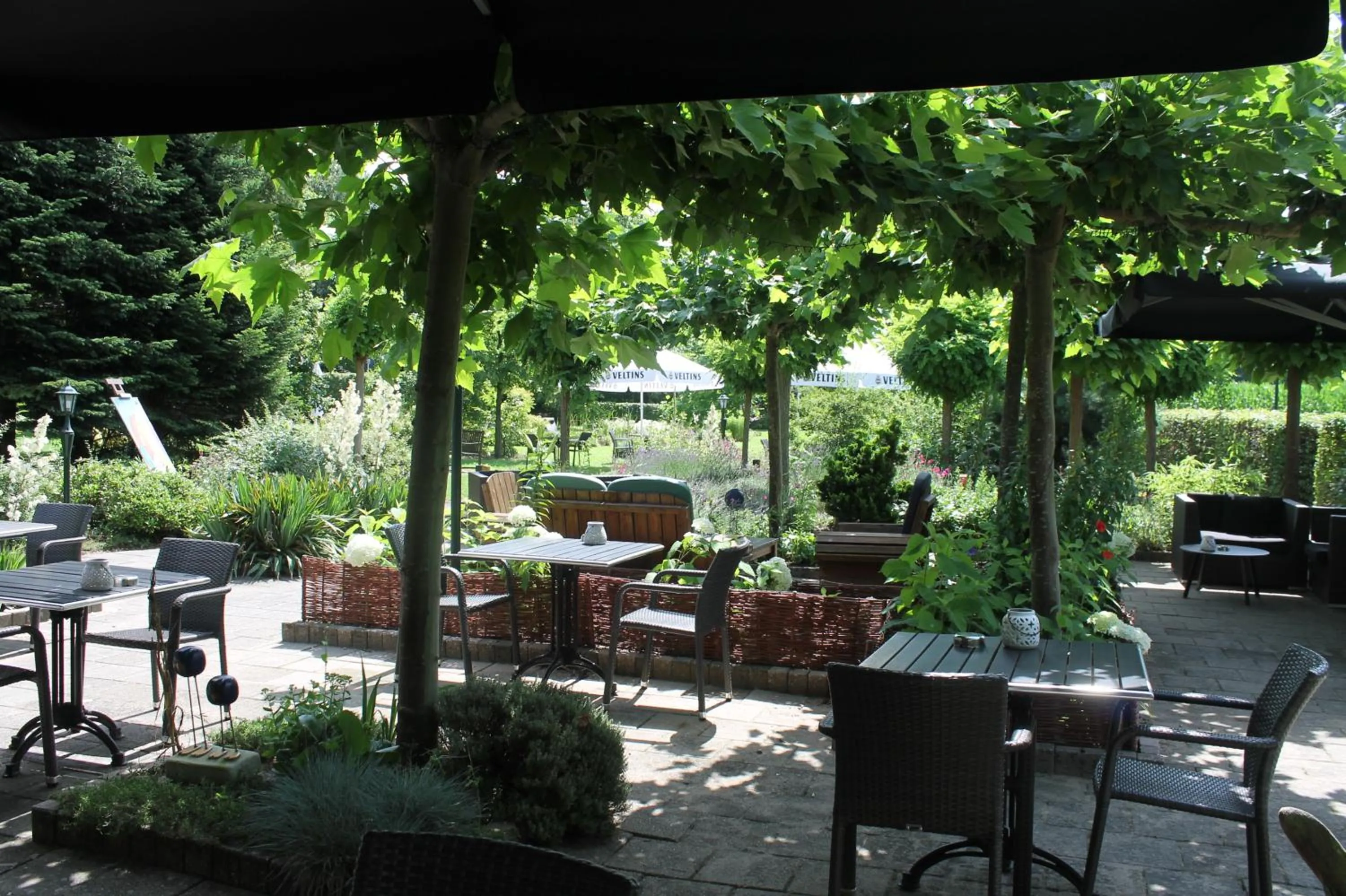 Garden in Boutique Hotel Nieuw Beusink