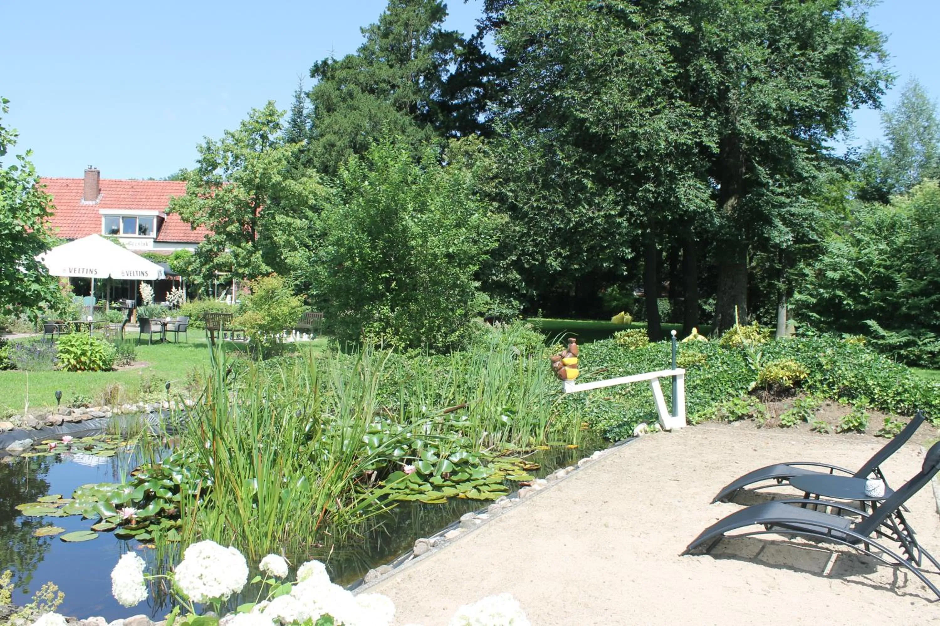 Garden in Boutique Hotel Nieuw Beusink