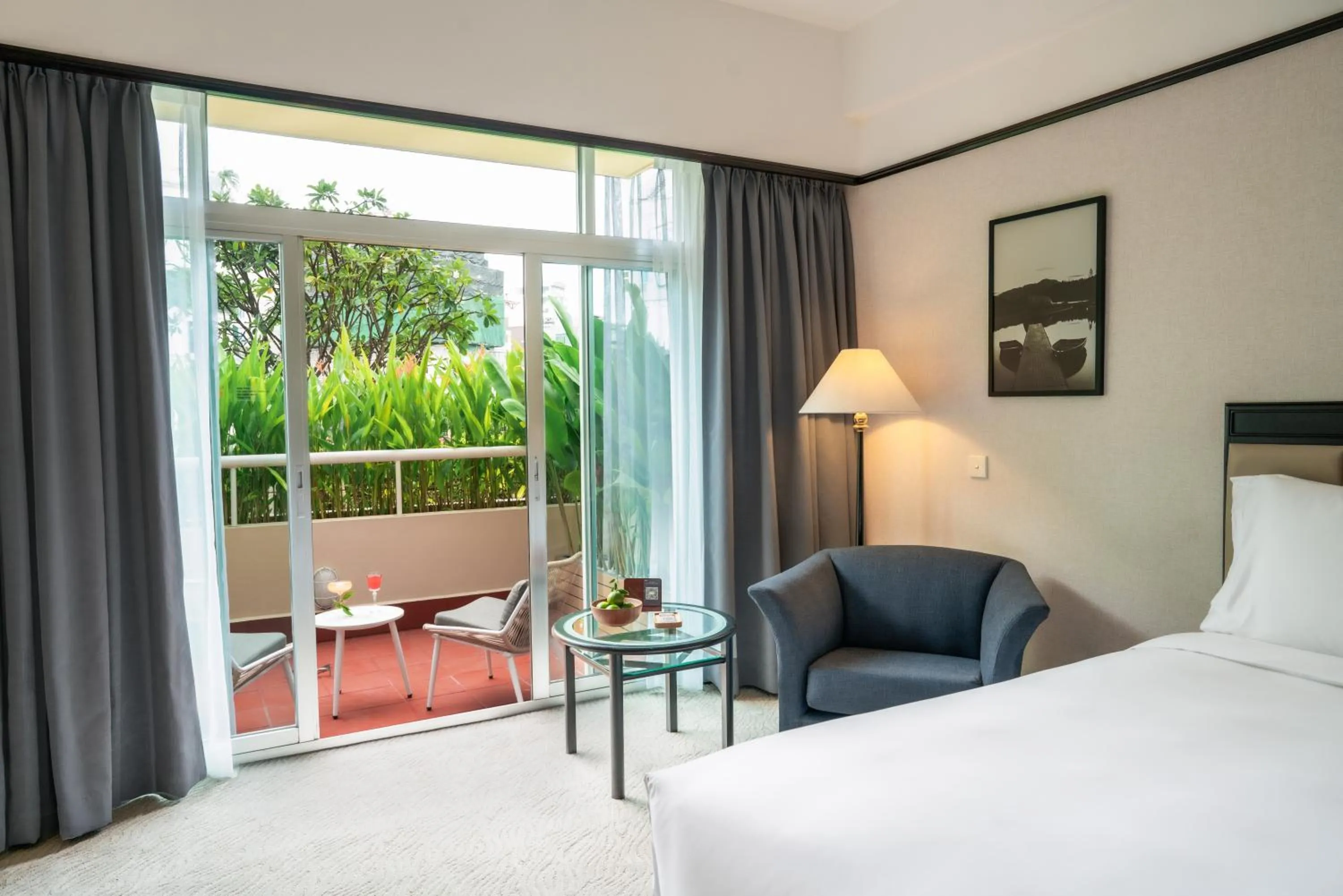 View (from property/room), Bed in New World Saigon Hotel