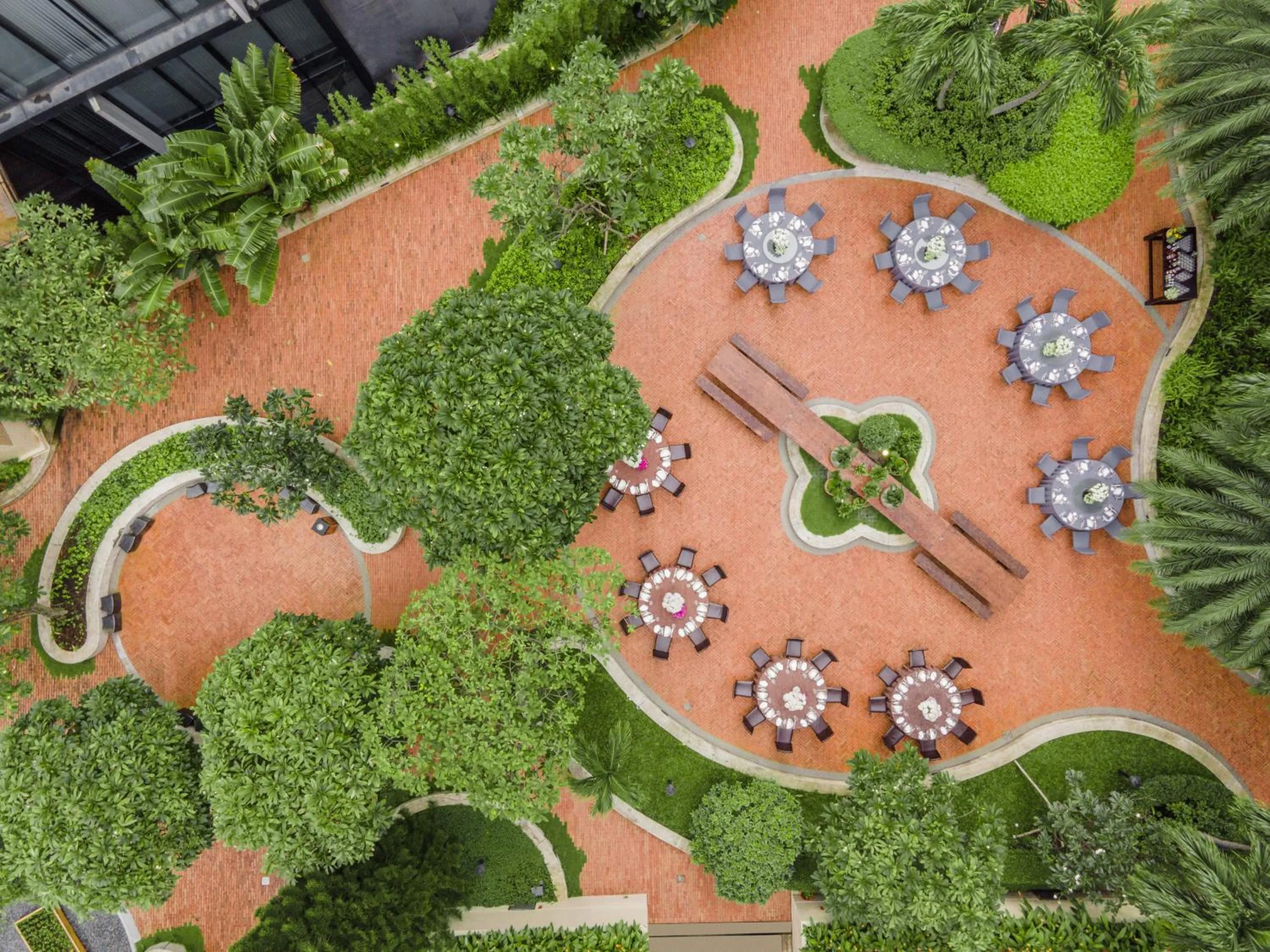 Garden in New World Saigon Hotel