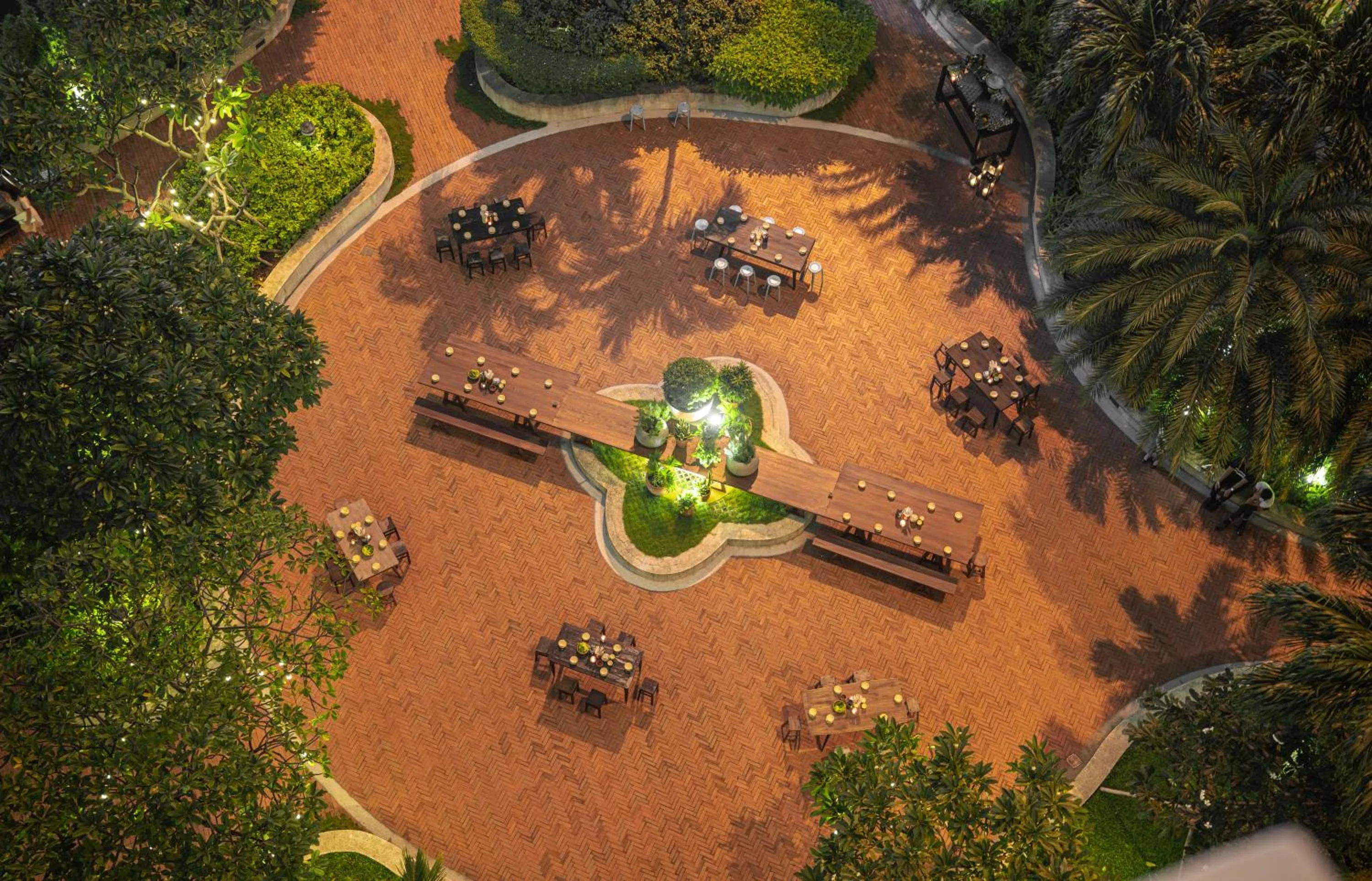 Garden in New World Saigon Hotel