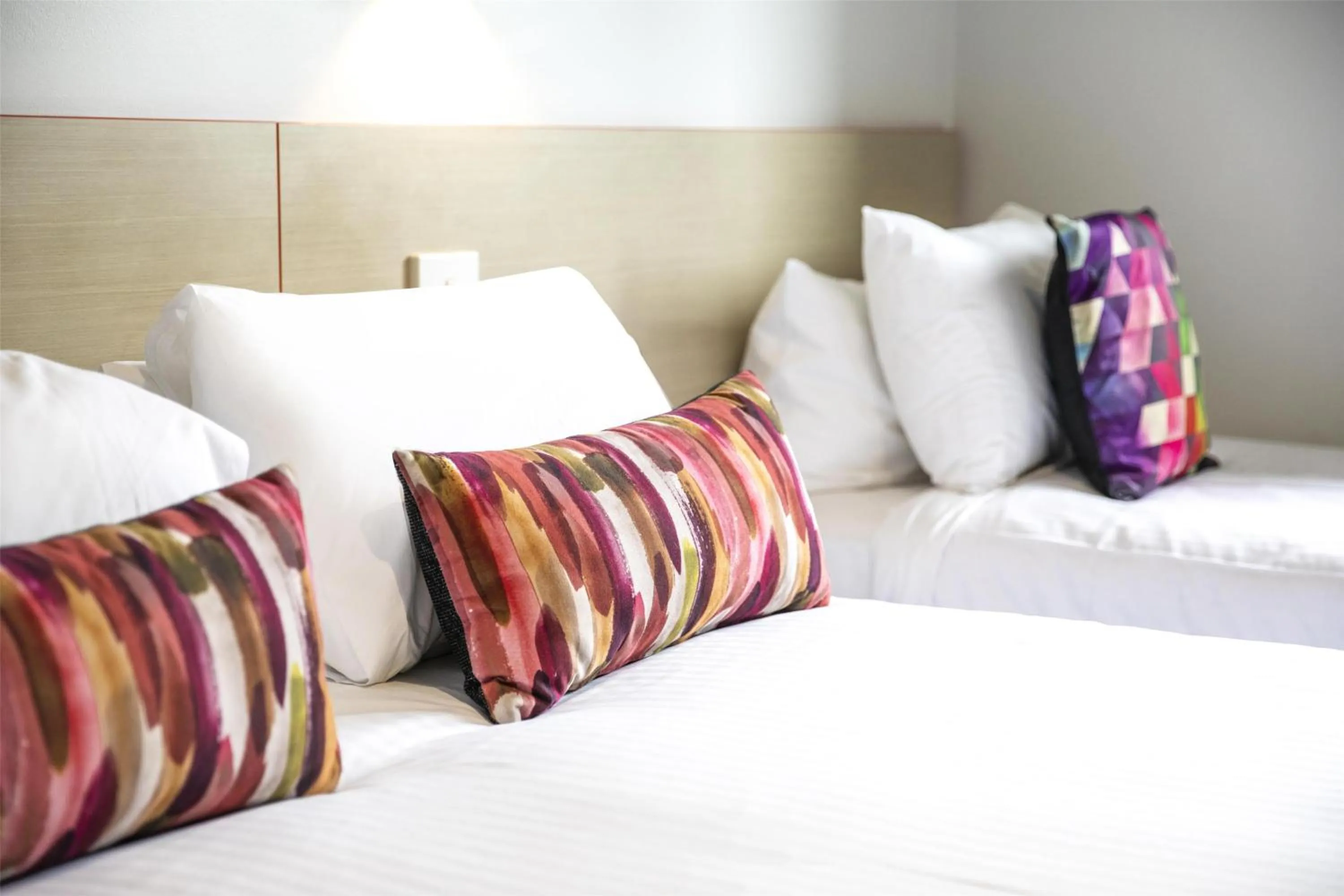 Bedroom, Bed in Nightcap at Ashley Hotel