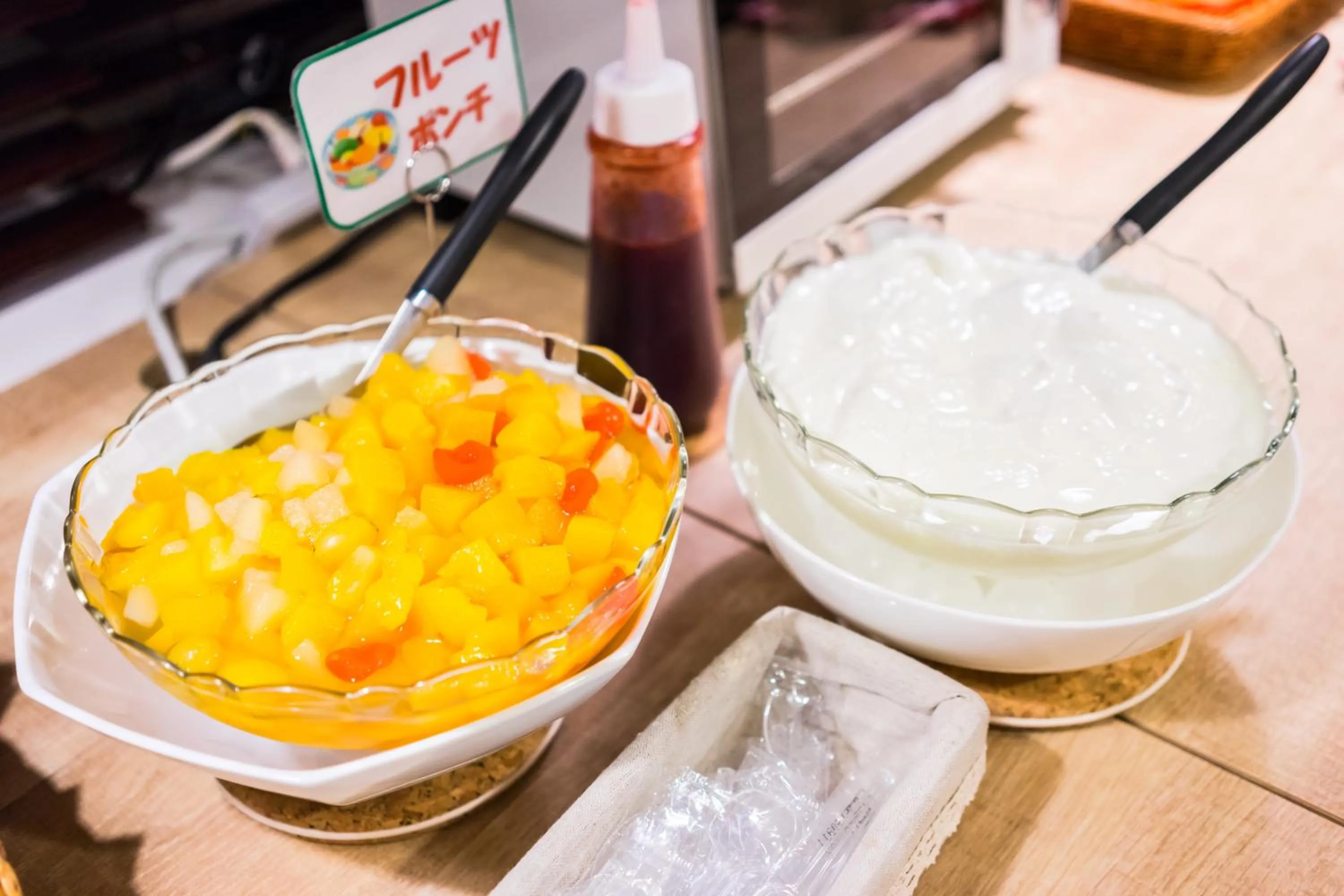 Buffet breakfast in SUPERHOTEL Matsumoto Oshiroguchi