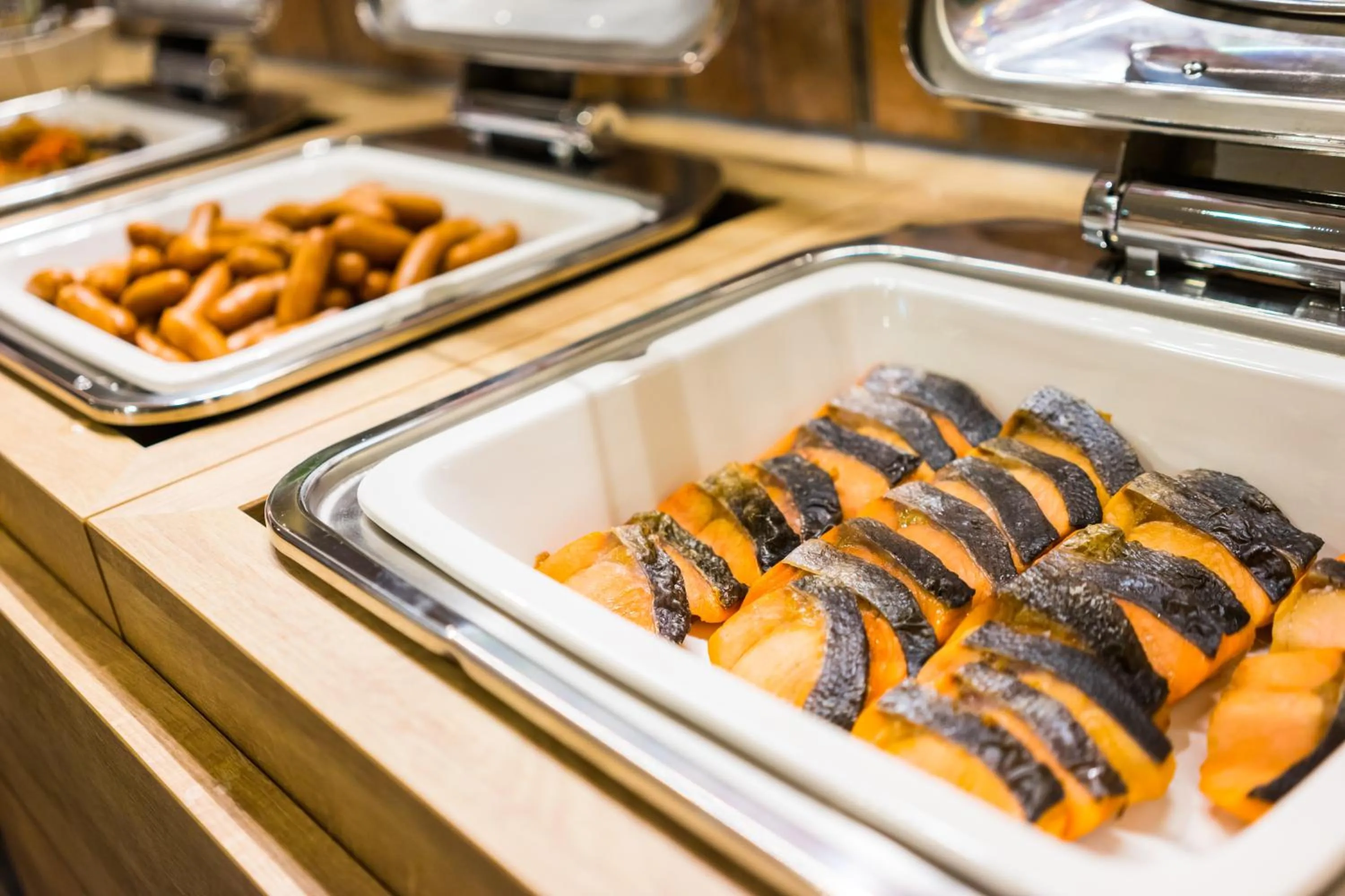 Buffet breakfast in SUPERHOTEL Matsumoto Oshiroguchi