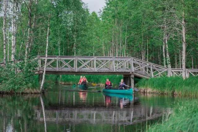 Natural landscape in Paljakka Mökit