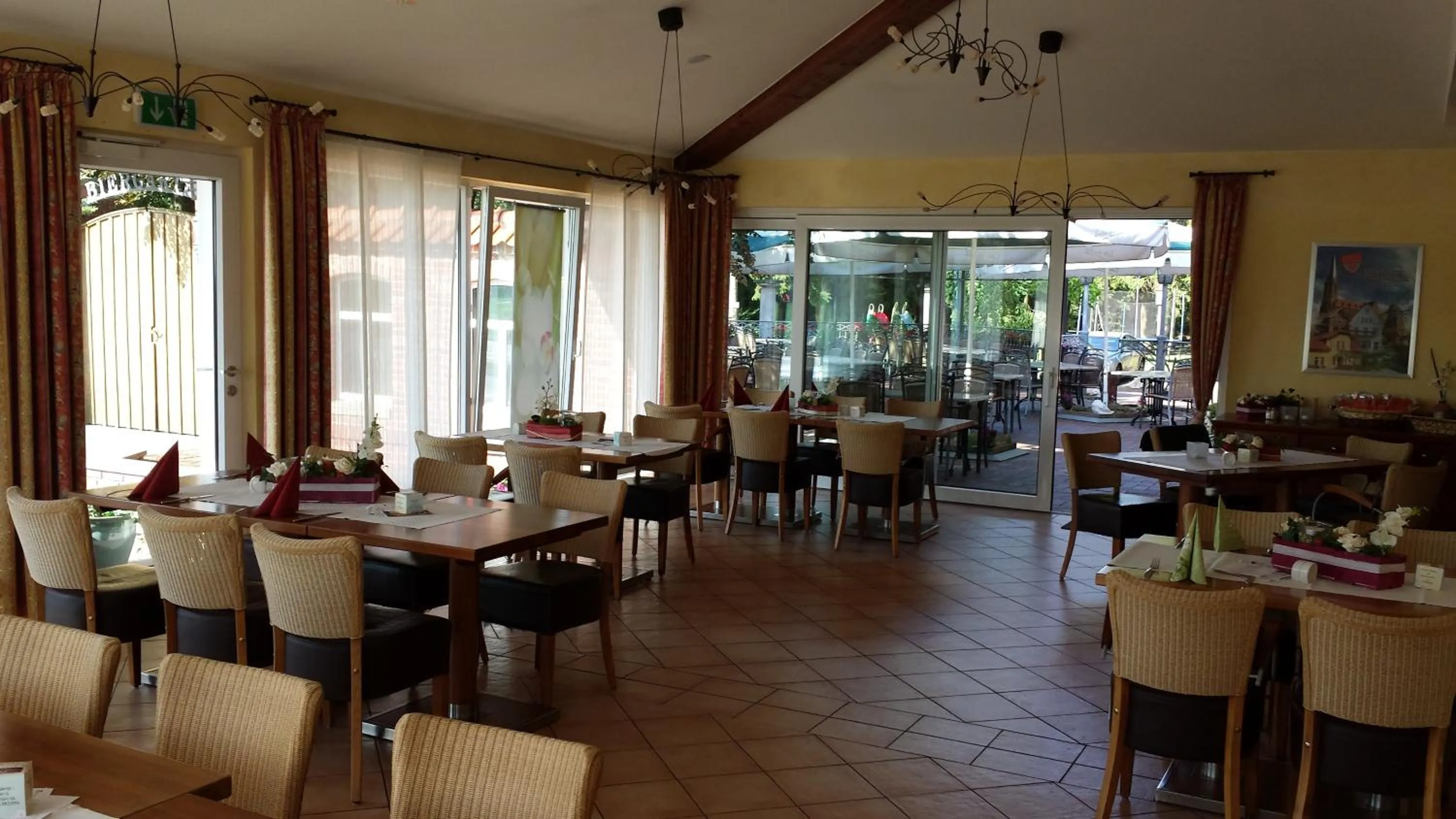 Restaurant/places to eat in Hotel Restaurant Am Pfauenhof