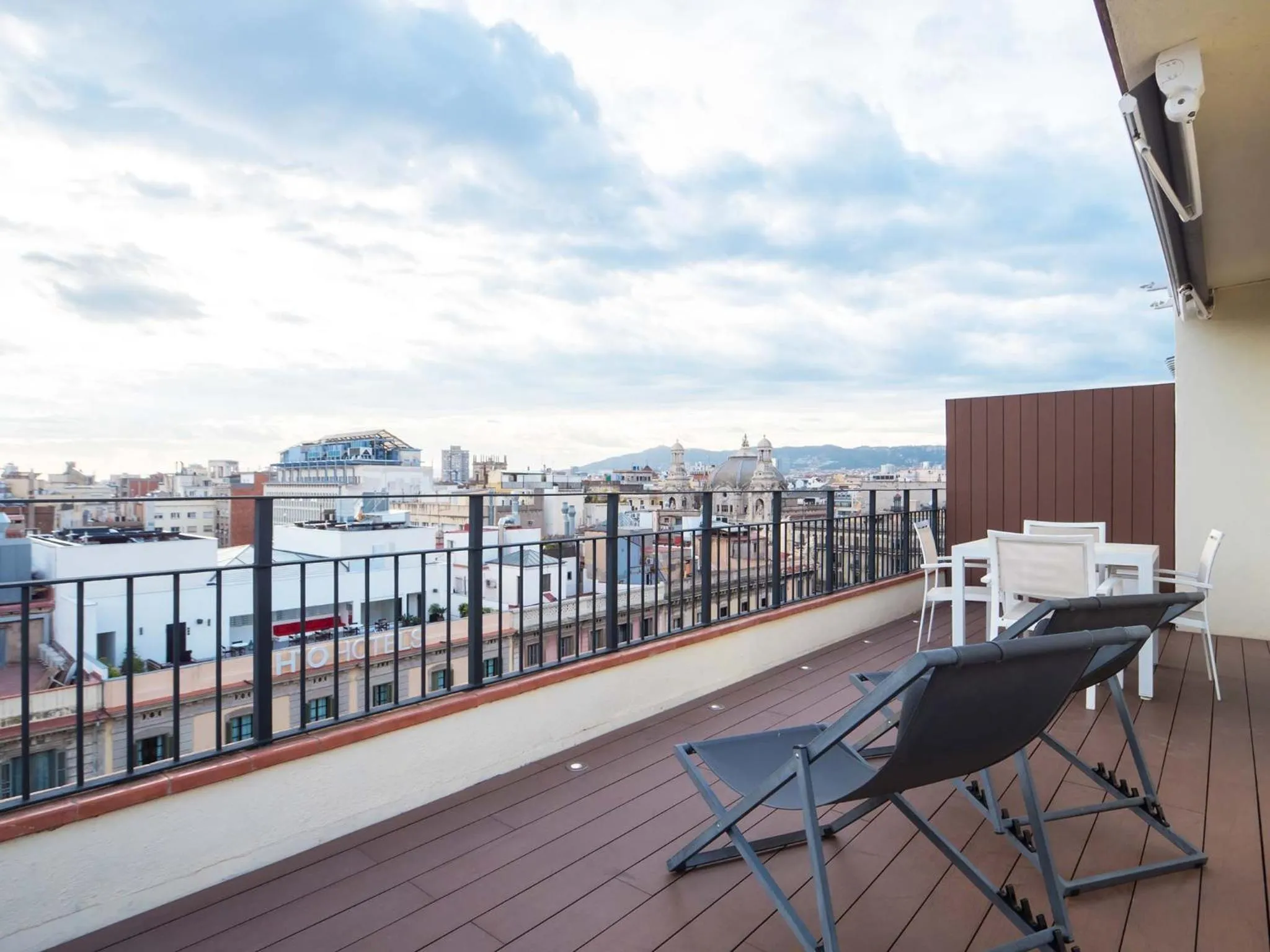 Balcony/Terrace in Rent Top Apartments Rambla Catalunya