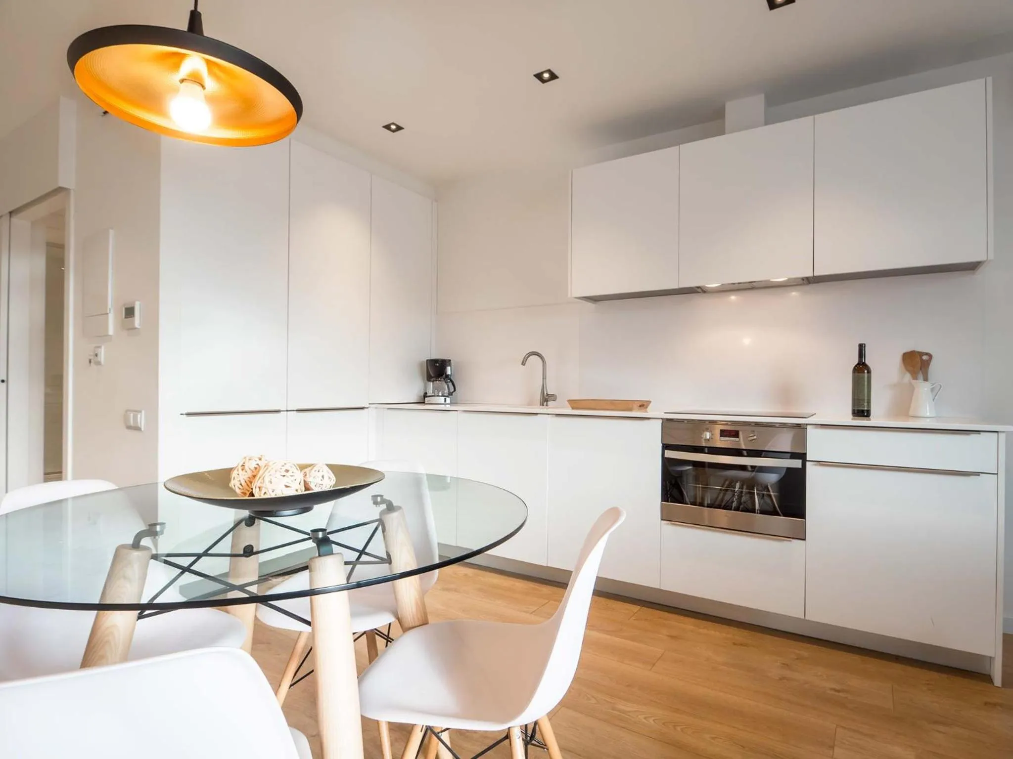 Kitchen or kitchenette in Rent Top Apartments Rambla Catalunya