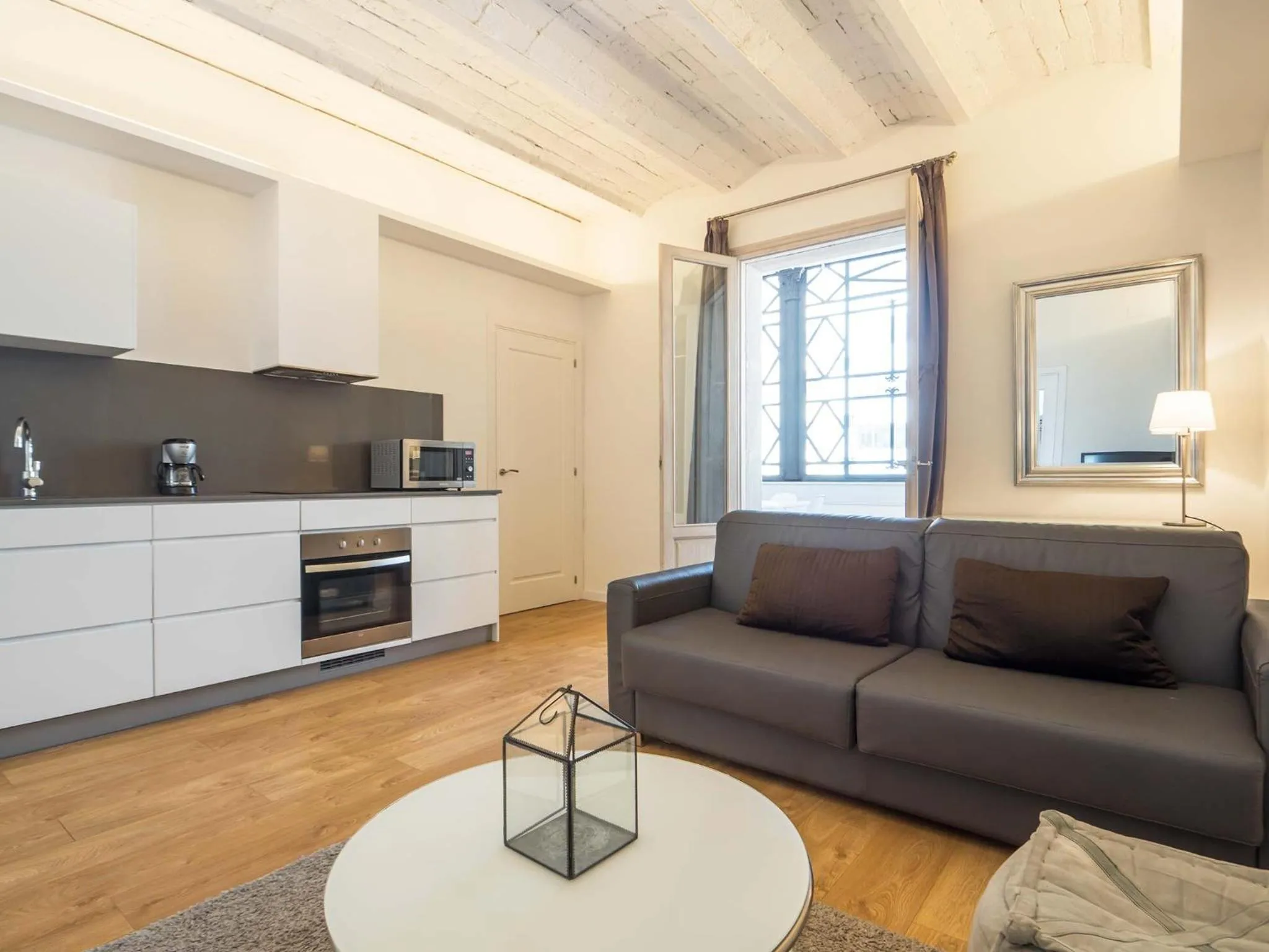 Kitchen or kitchenette in Rent Top Apartments Rambla Catalunya