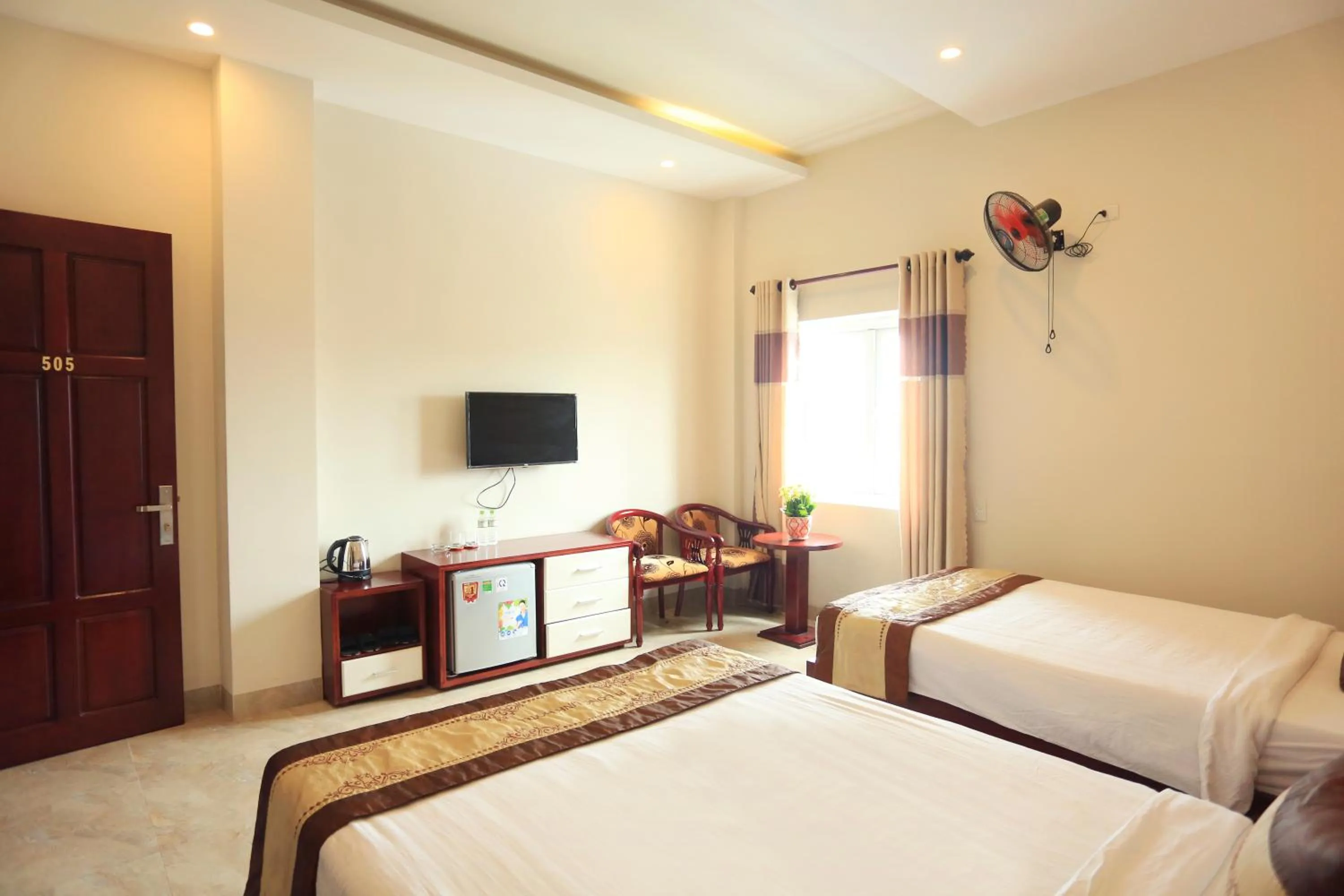 Bed in Phuong Linh Hotel