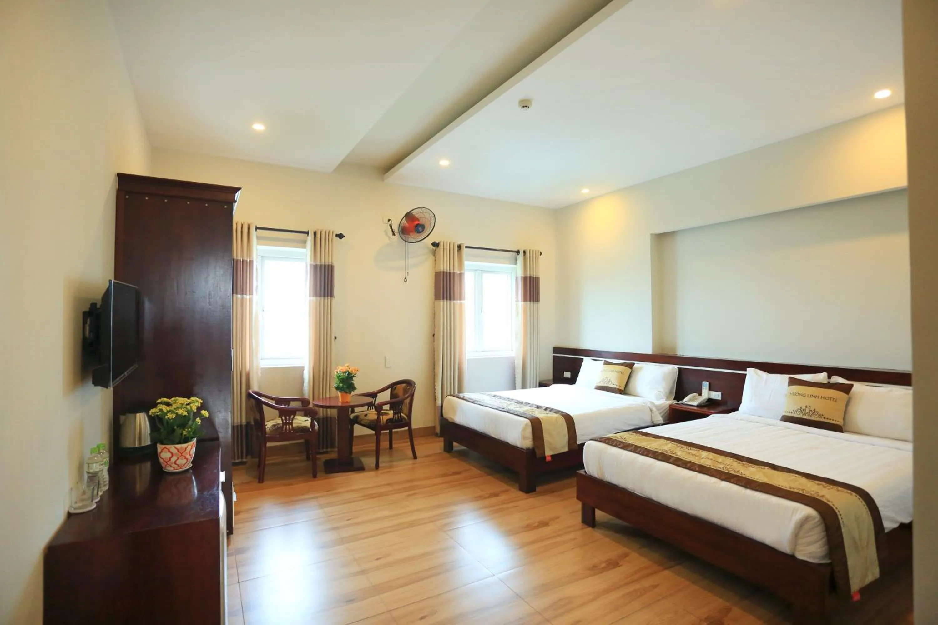Bed in Phuong Linh Hotel