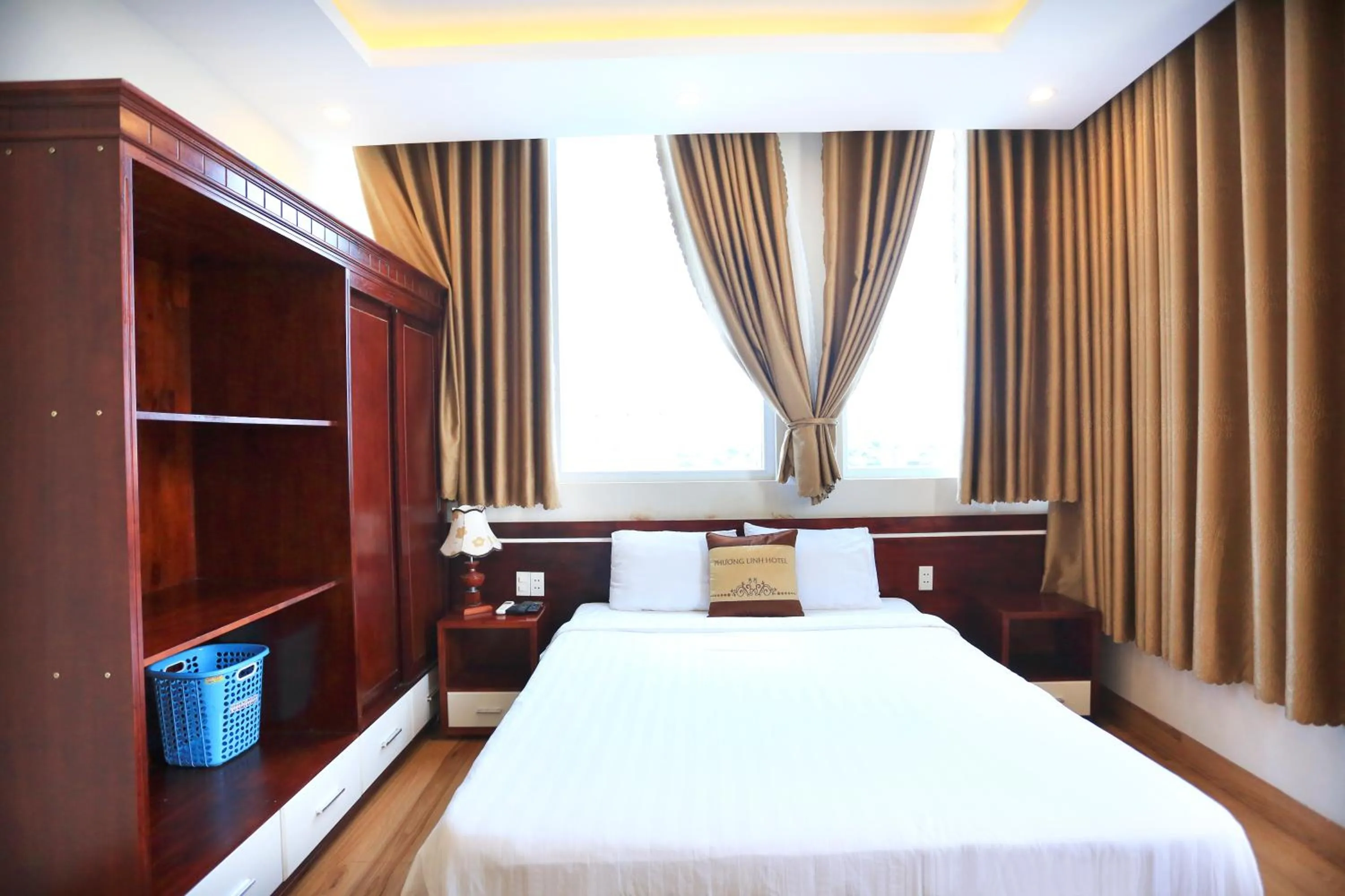 Bed in Phuong Linh Hotel