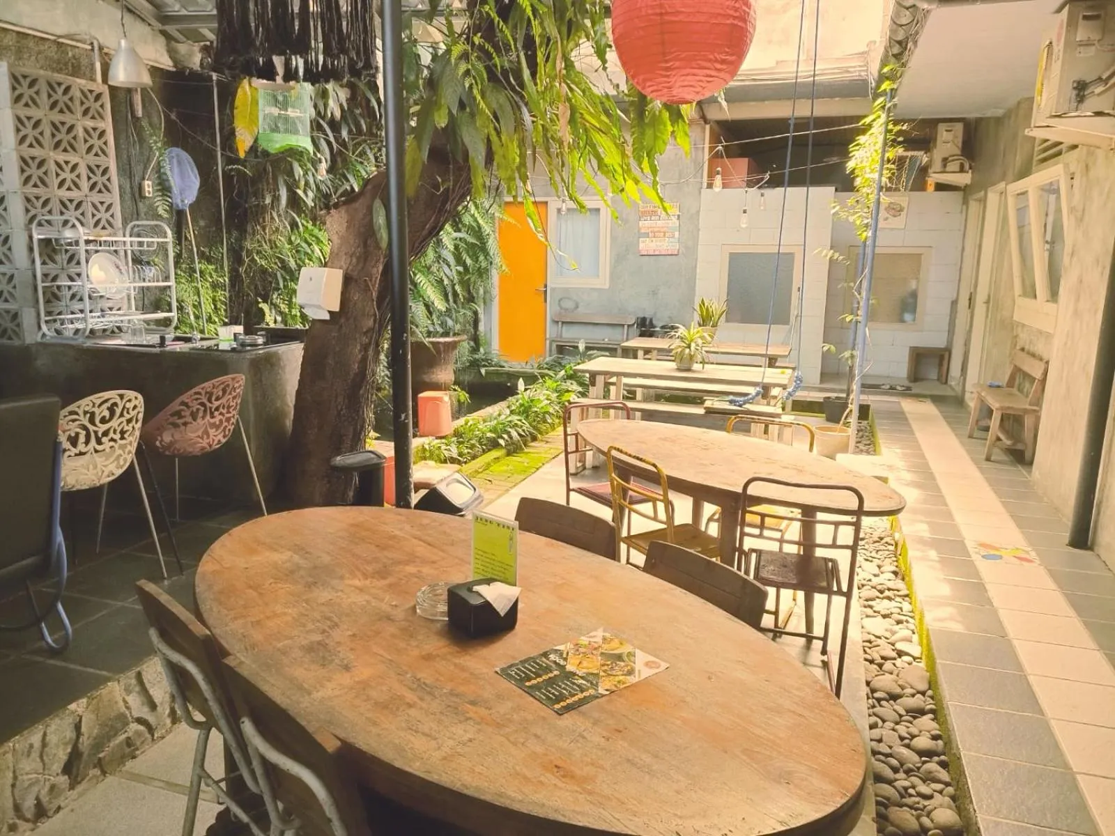 Garden in Jeng Tini Guest House