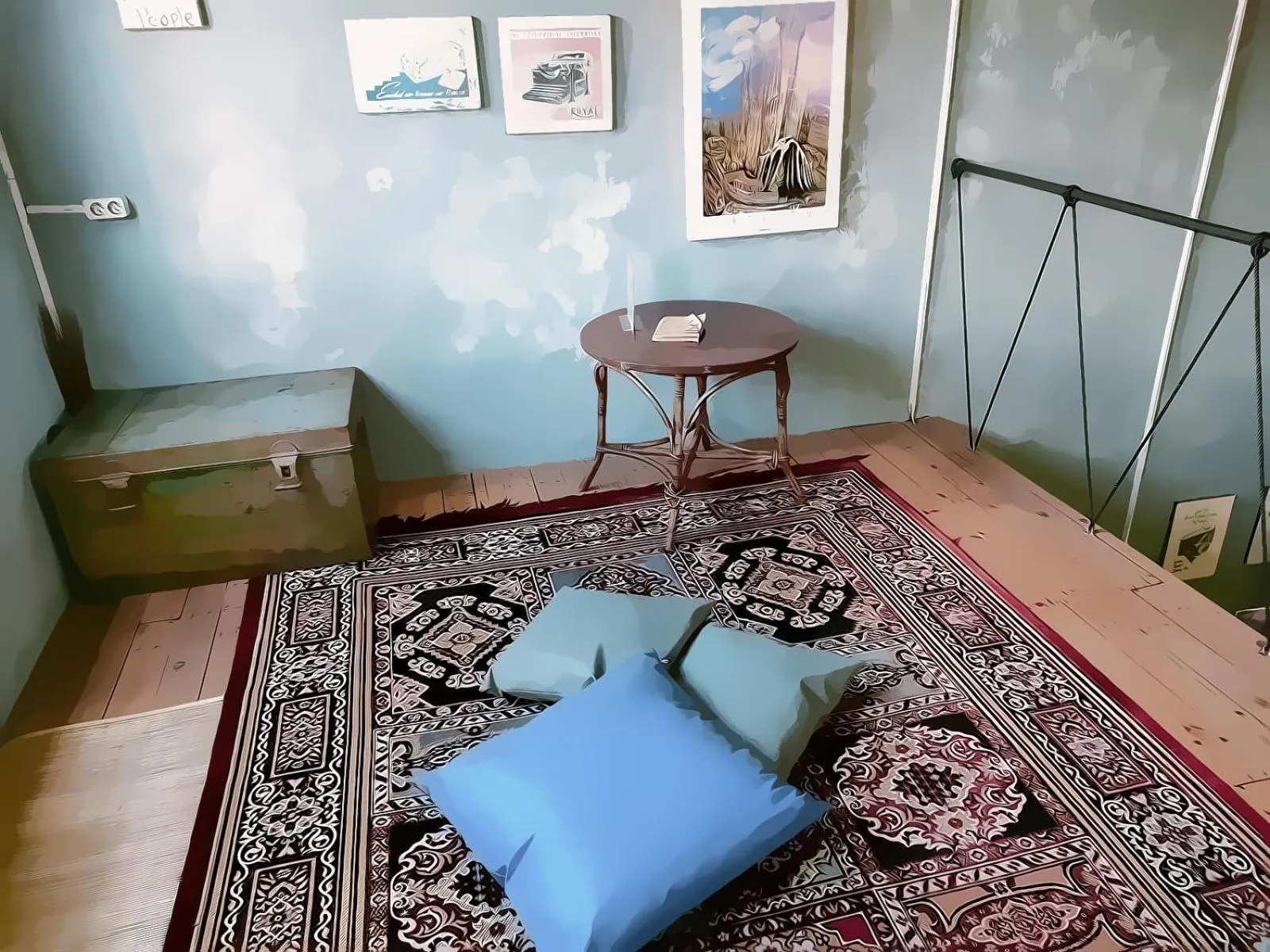 Balcony/Terrace, Bed in Jeng Tini Guest House