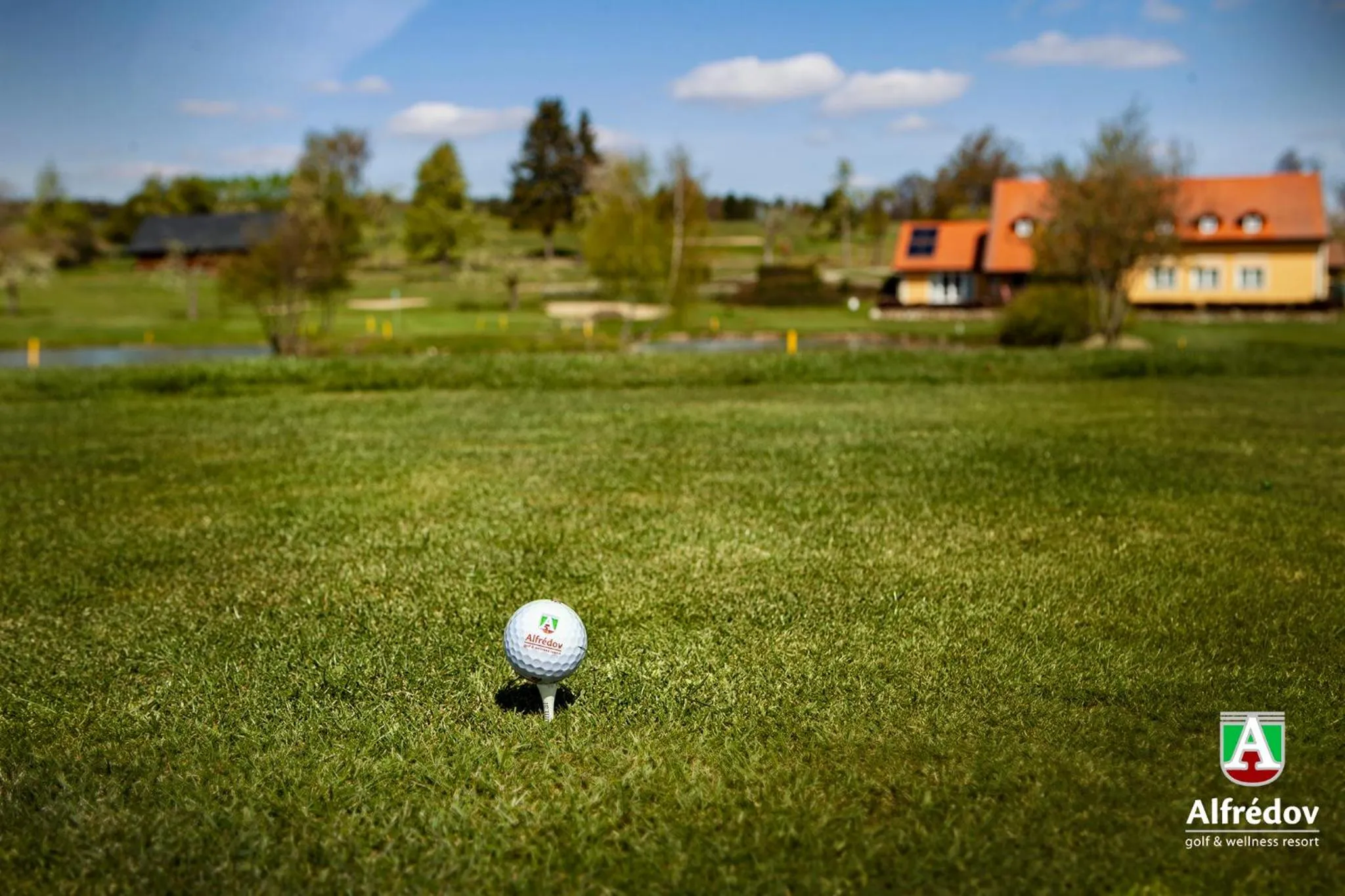 Golfcourse in Golf&Wellness Resort Alfrédov