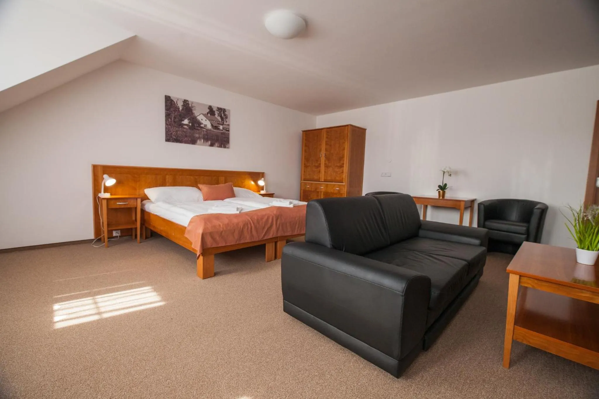 Bed in Golf&Wellness Resort Alfrédov