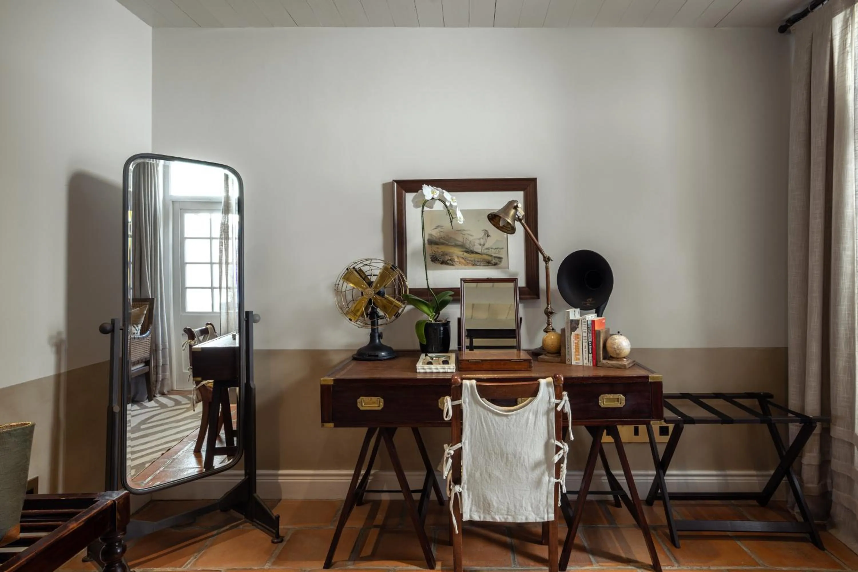 Decorative detail in Akademie Street Boutique Hotel