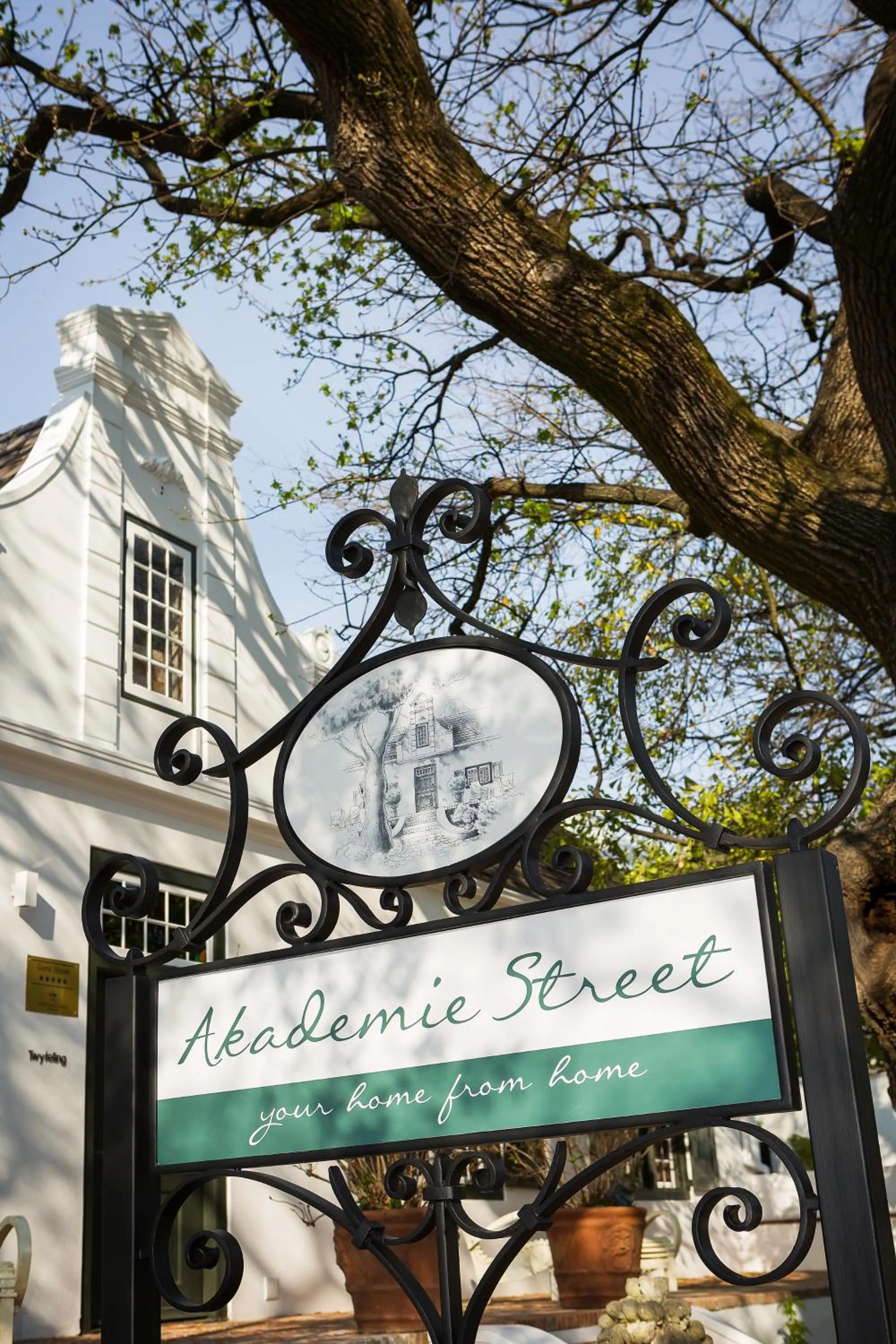 Property logo or sign in Akademie Street Boutique Hotel