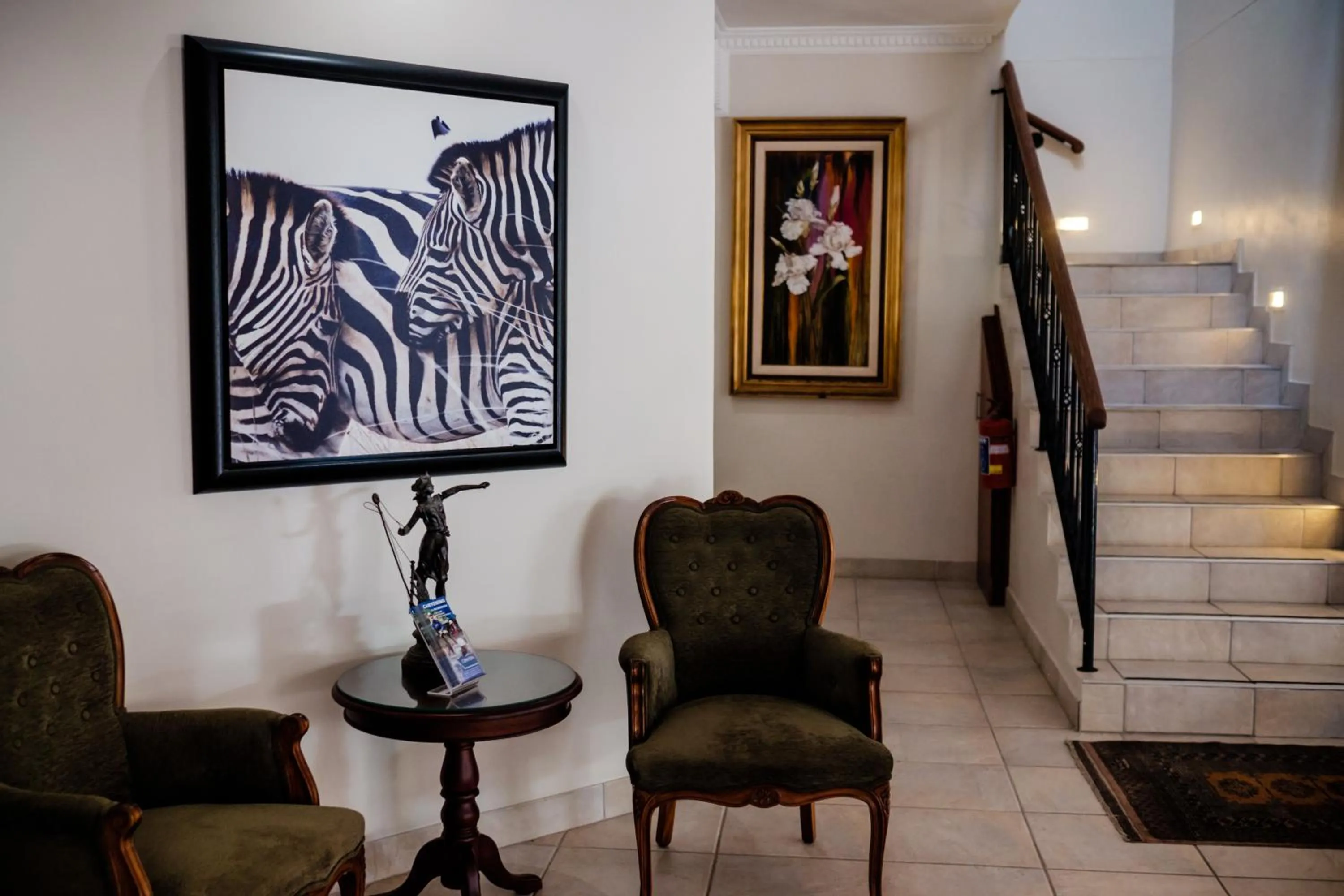 Seating area in Cinnamon Boutique Guest House