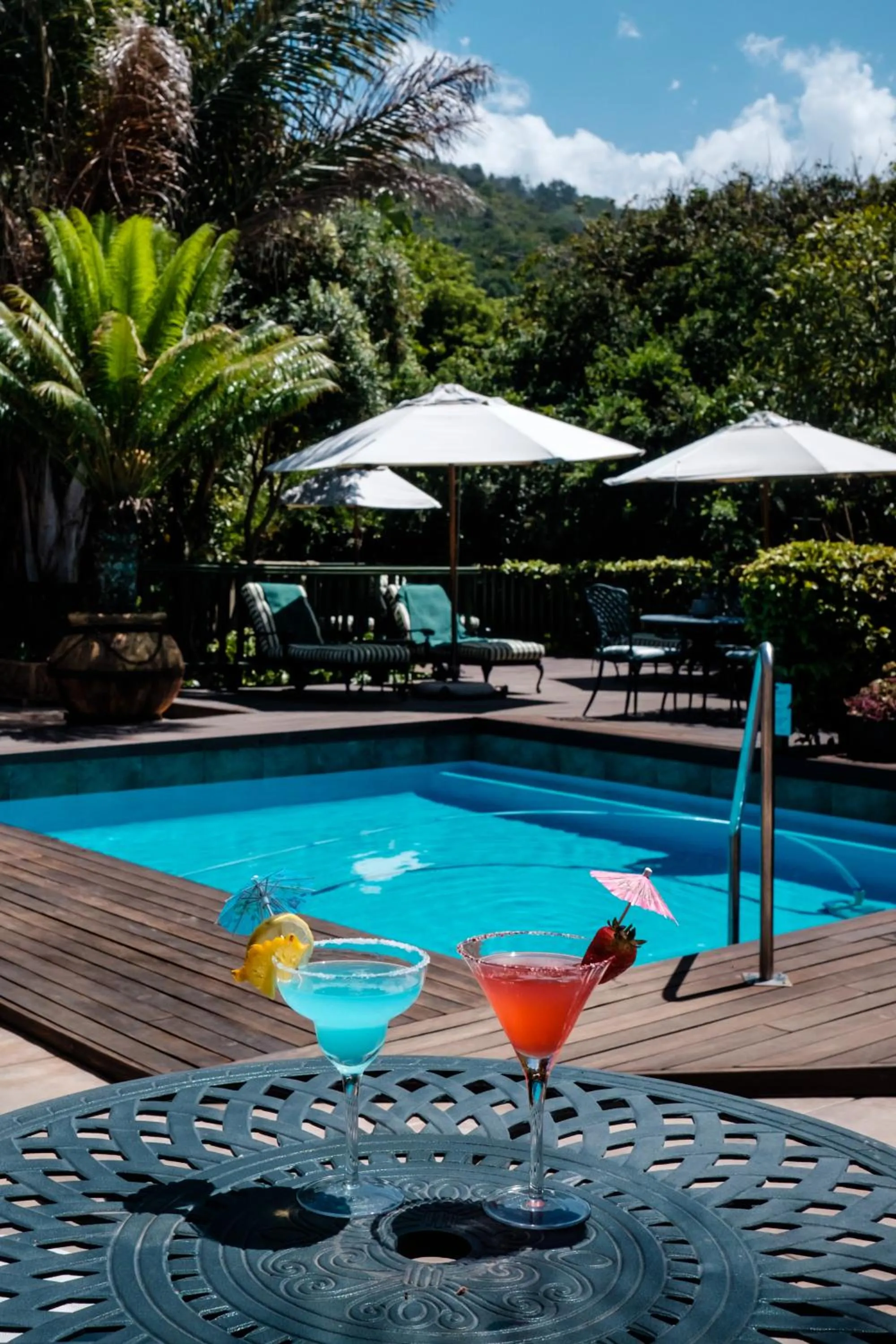 Swimming pool in Cinnamon Boutique Guest House