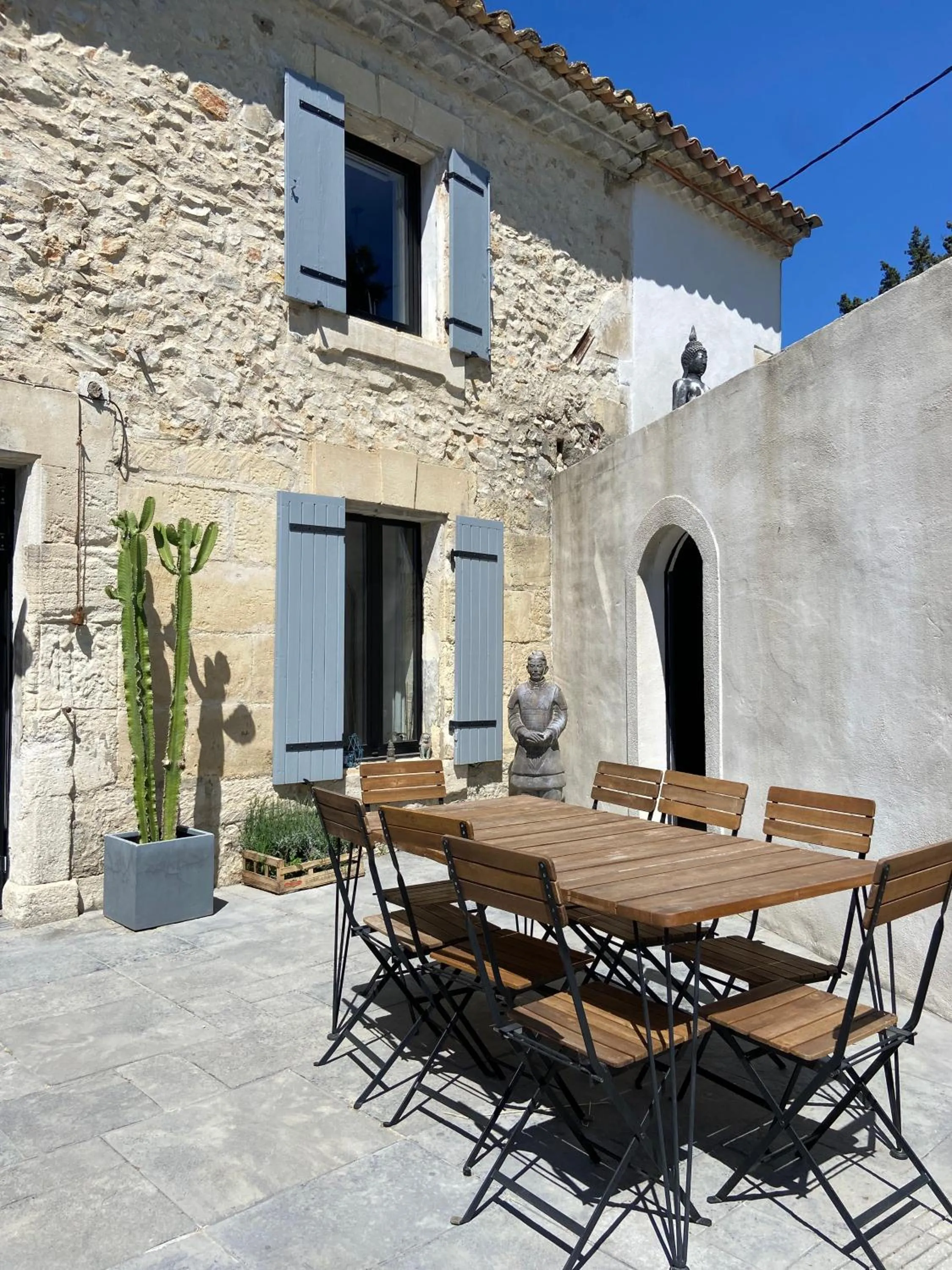 Patio in Mas Lafleur