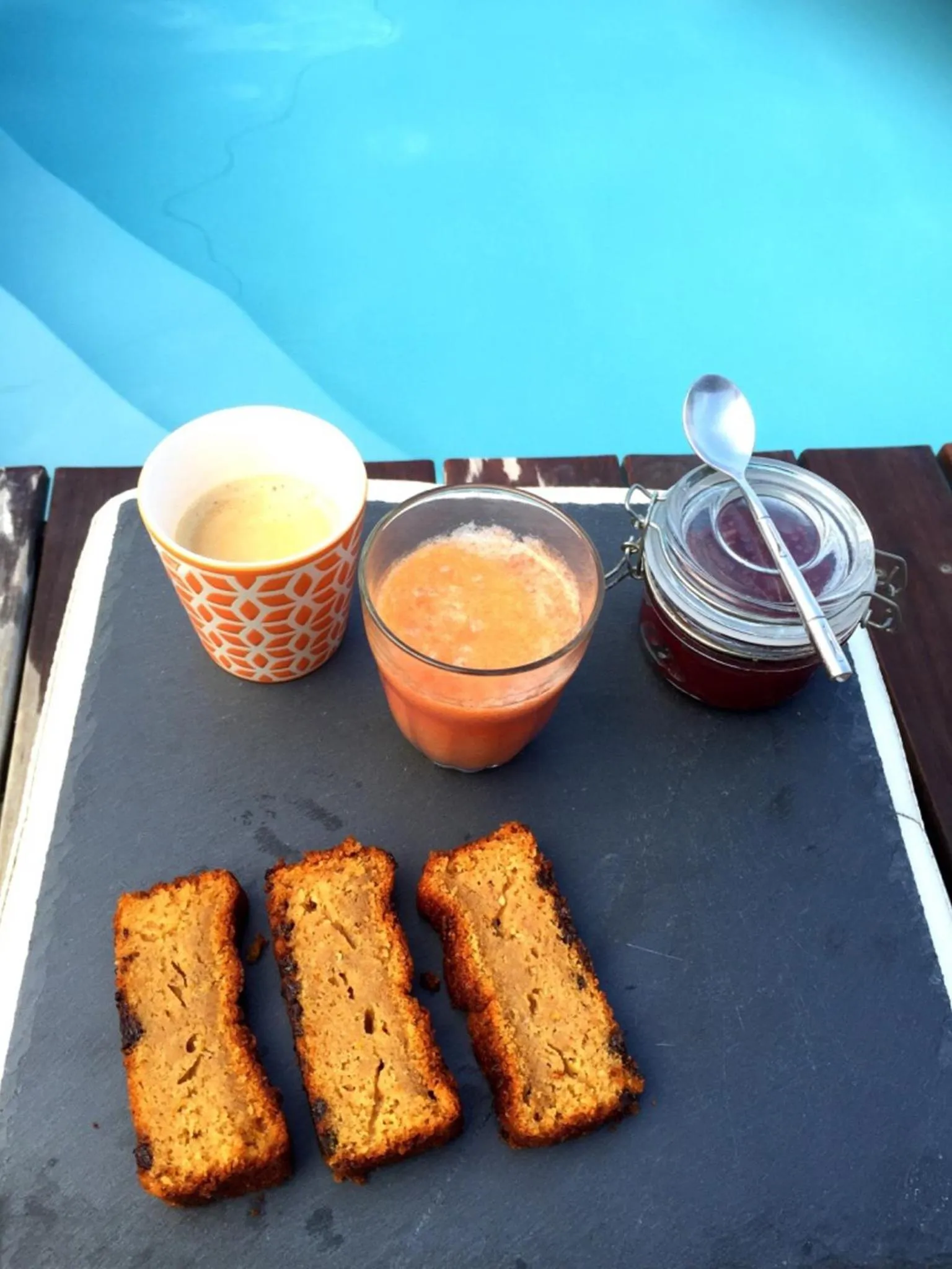 Food close-up in Mas Lafleur