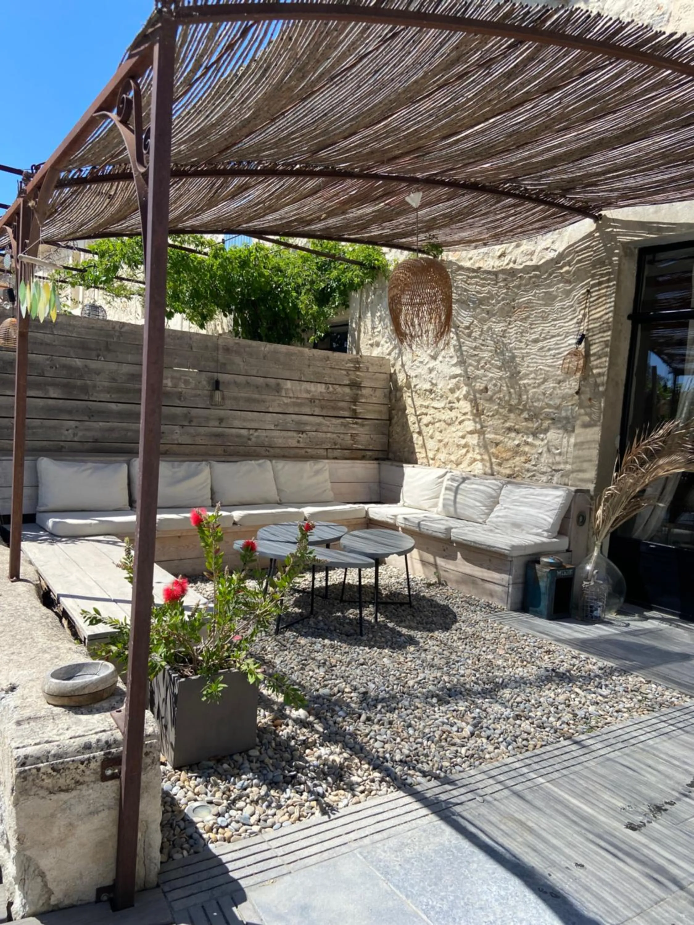 Patio in Mas Lafleur