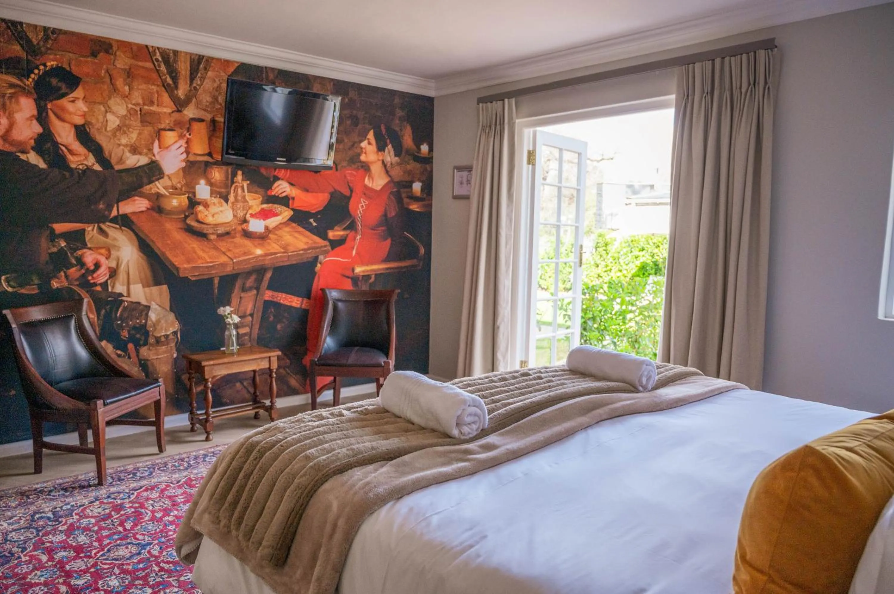 Bed in Rozenburg Guest House