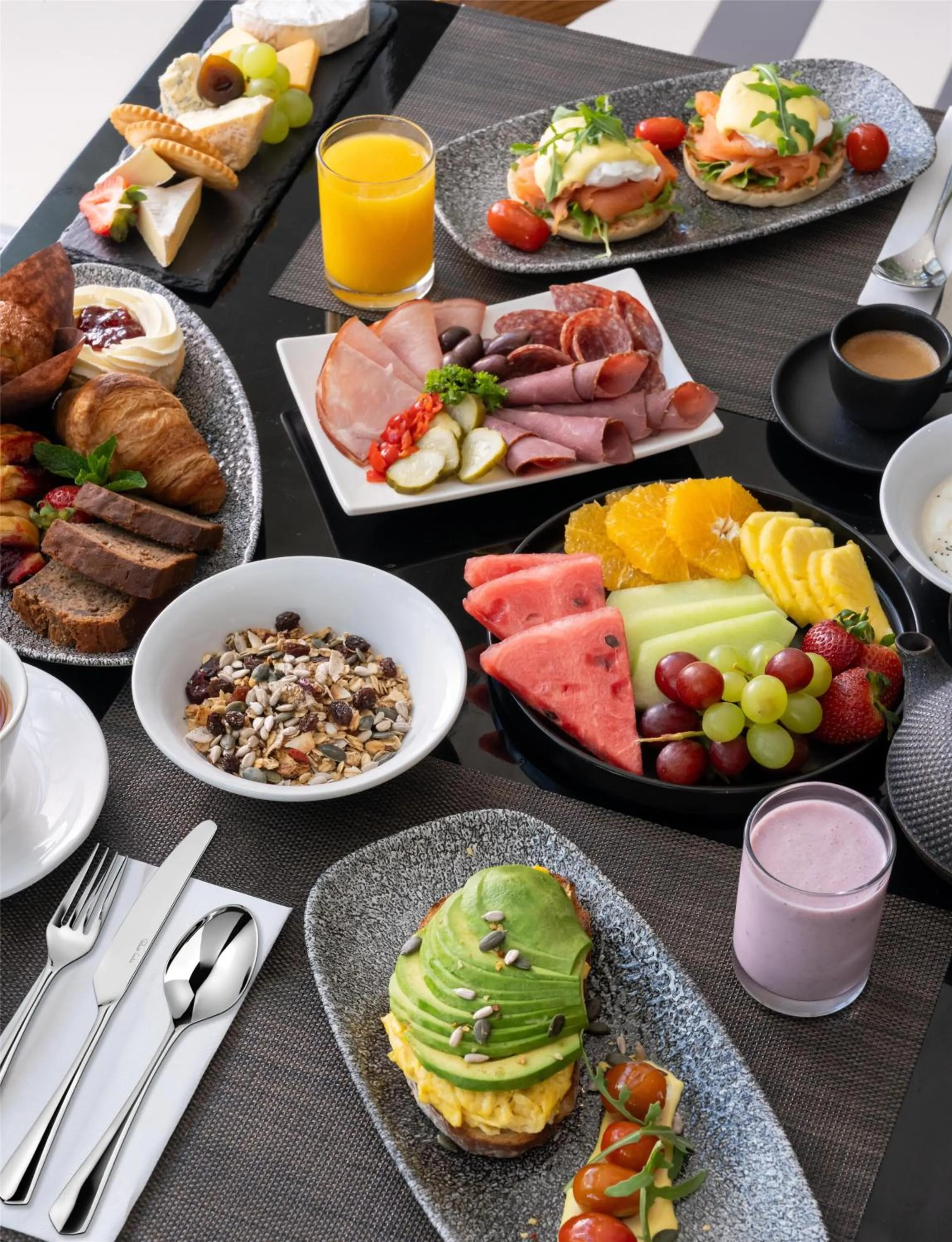 Breakfast in Radisson Blu Hotel, Port Elizabeth