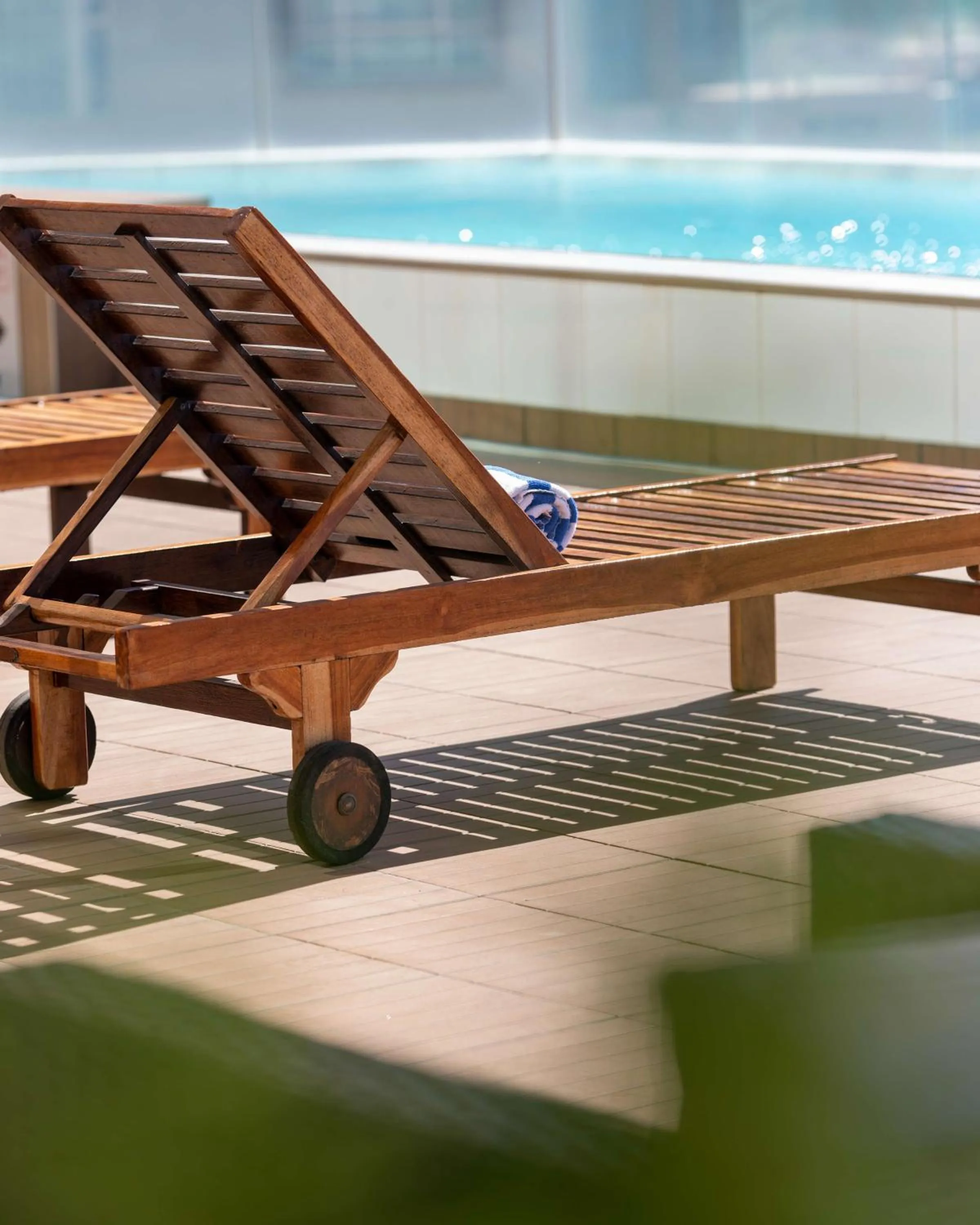 Pool view in Radisson Blu Hotel, Port Elizabeth