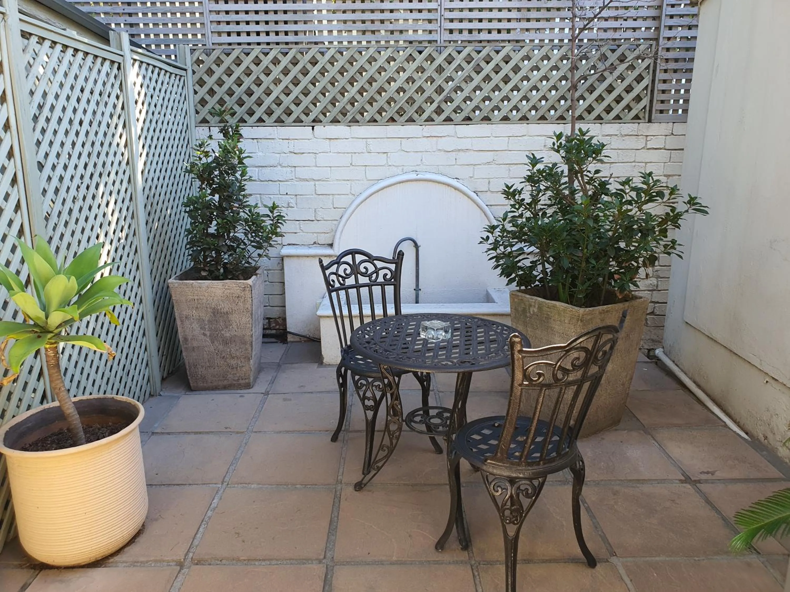 Patio in Wild Olive Guest House & Villa