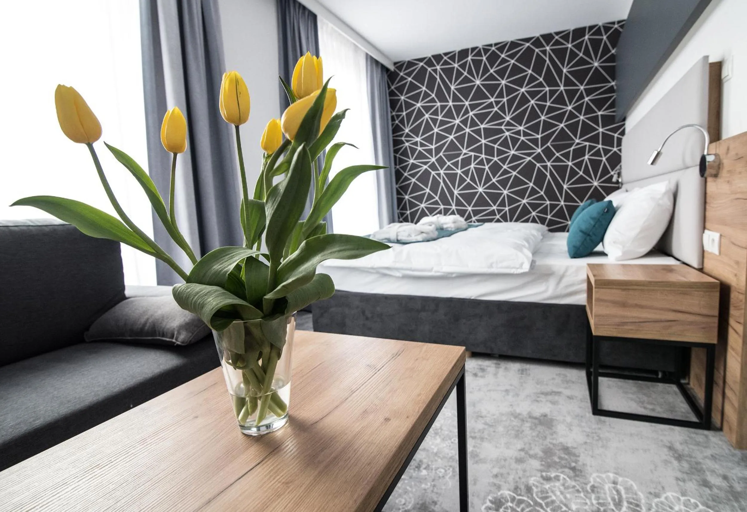 Bed in Hotel Limanova