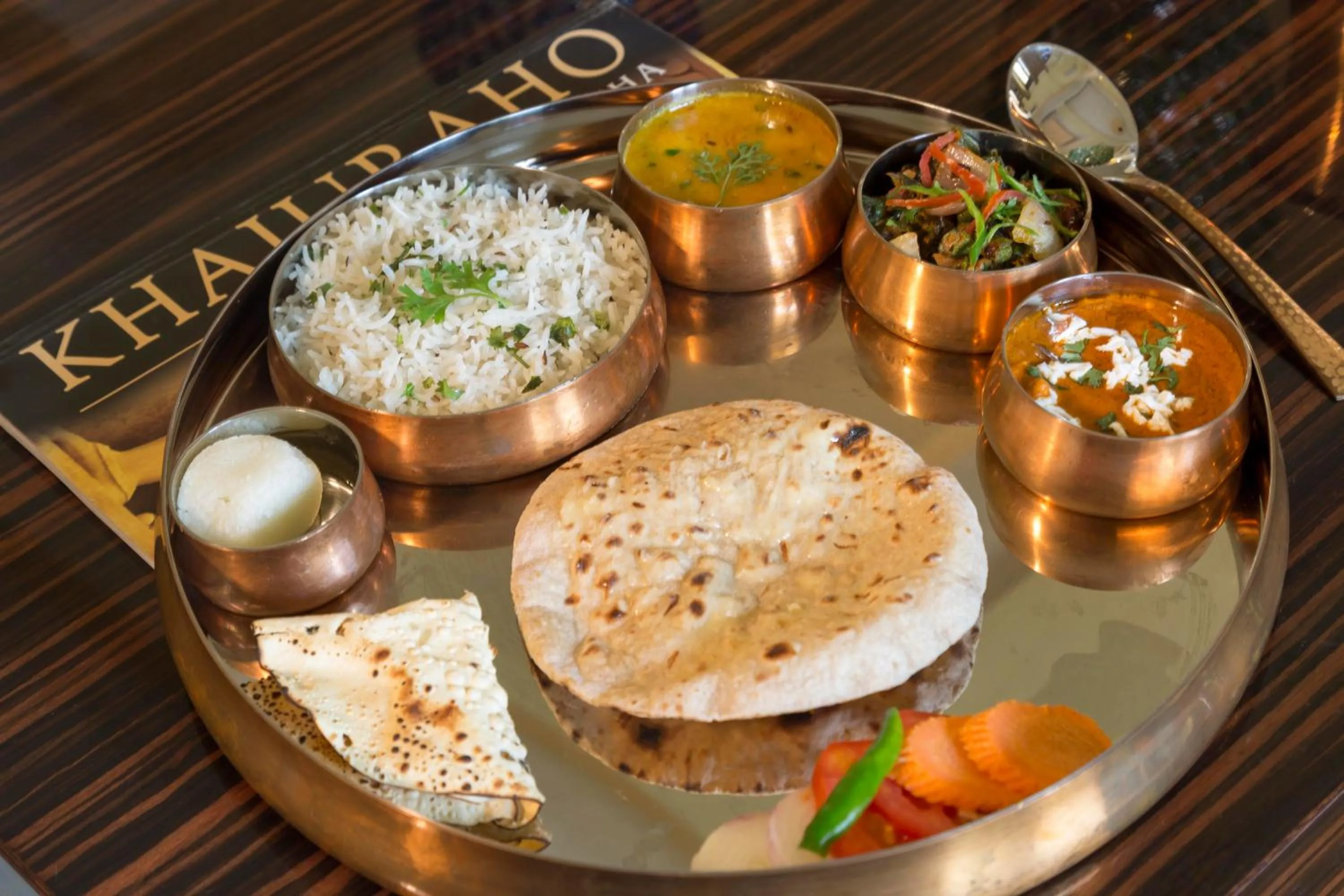 Food close-up in Syna Heritage Hotel