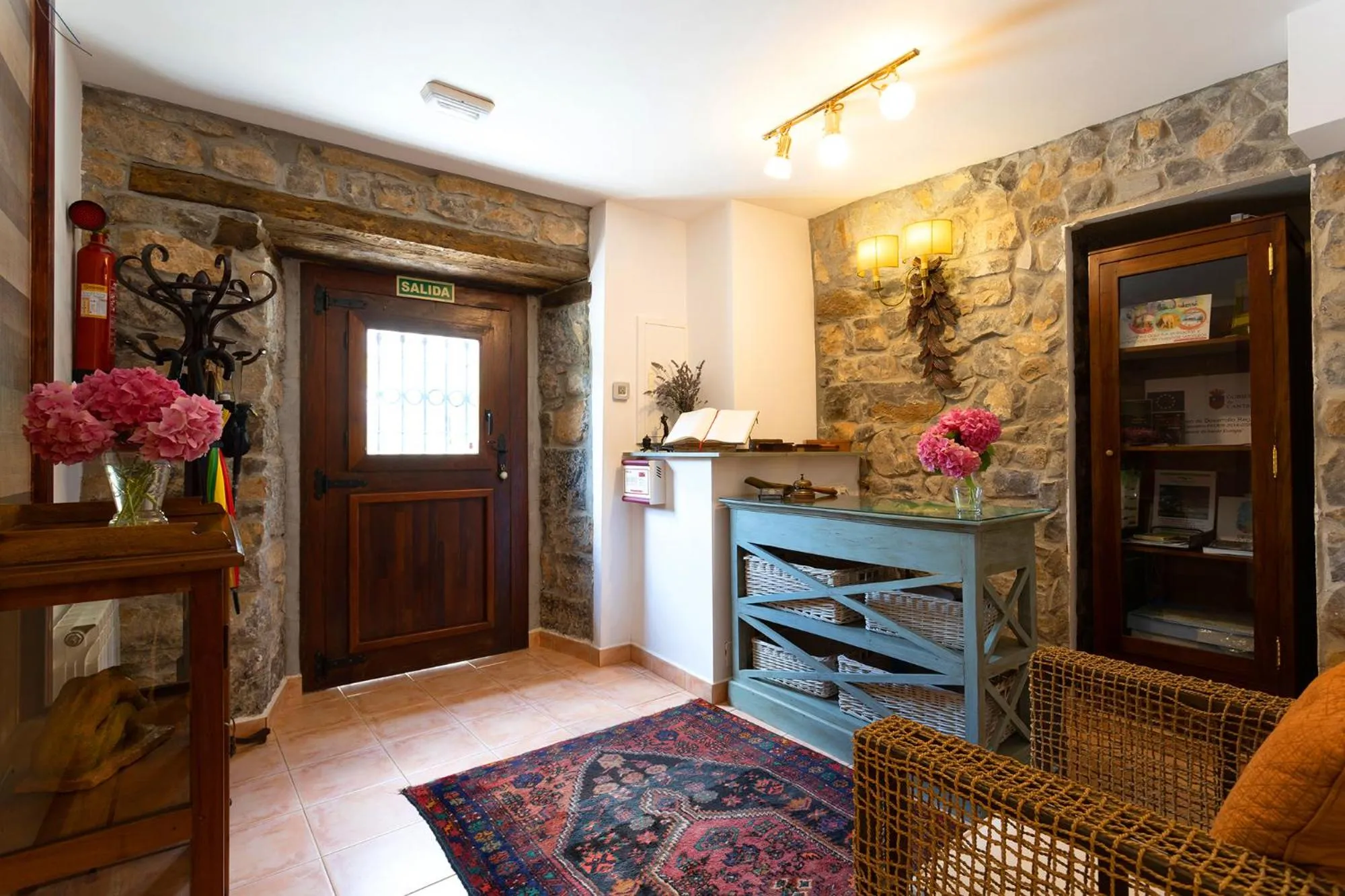 Lobby or reception in Posada 3 Valles