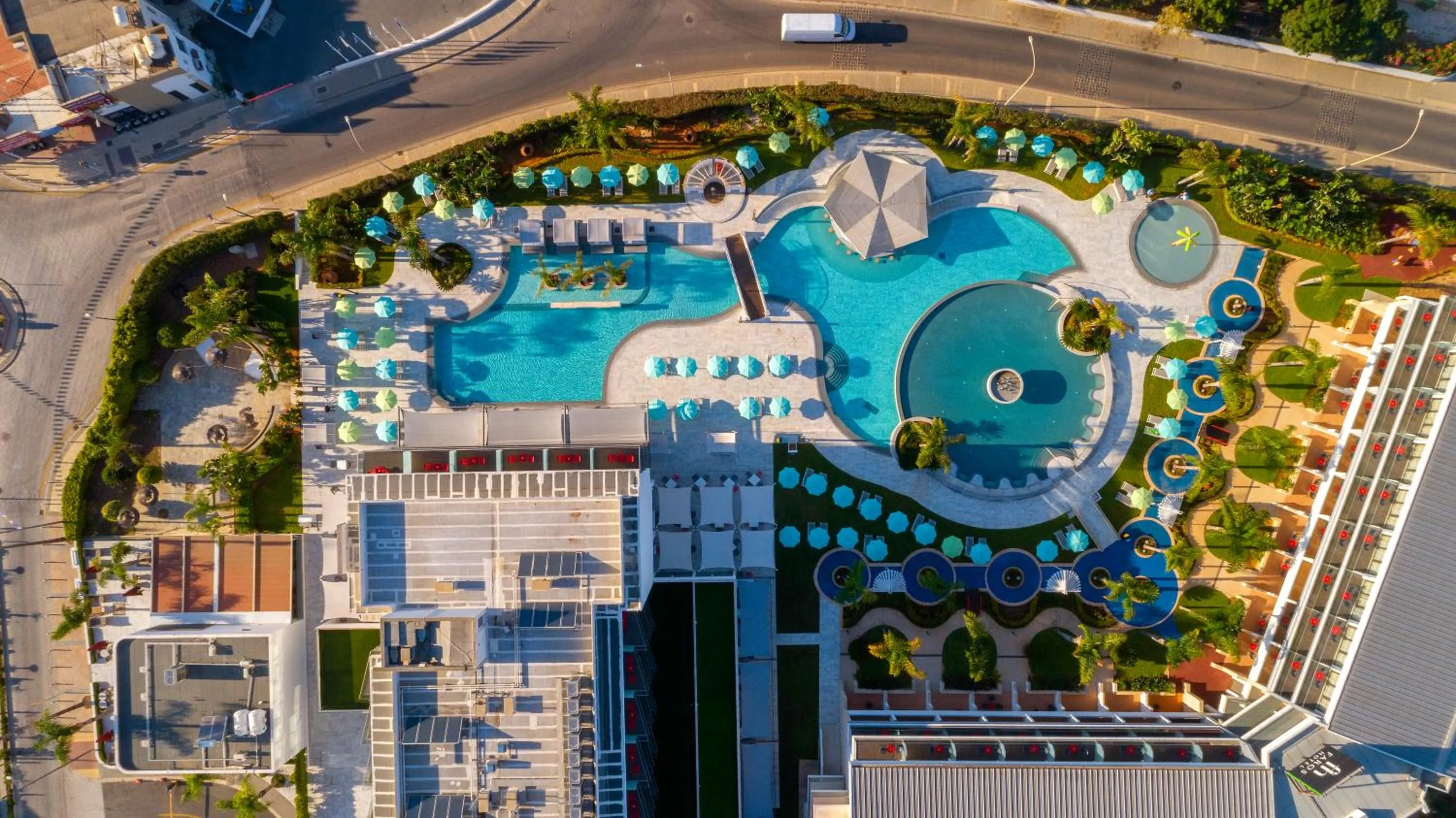 Bird's eye view in Faros Hotel Ayia Napa