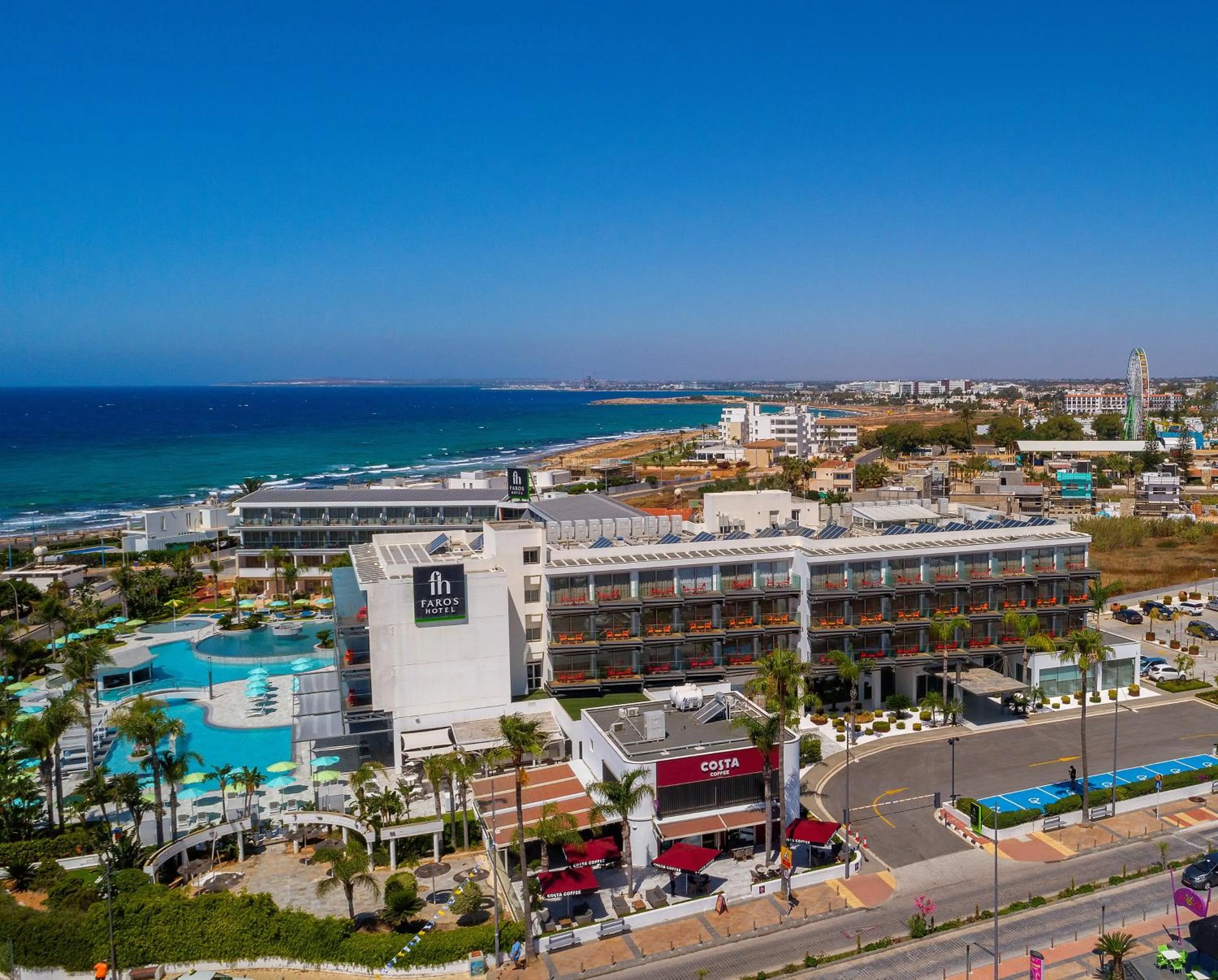 Bird's eye view in Faros Hotel Ayia Napa