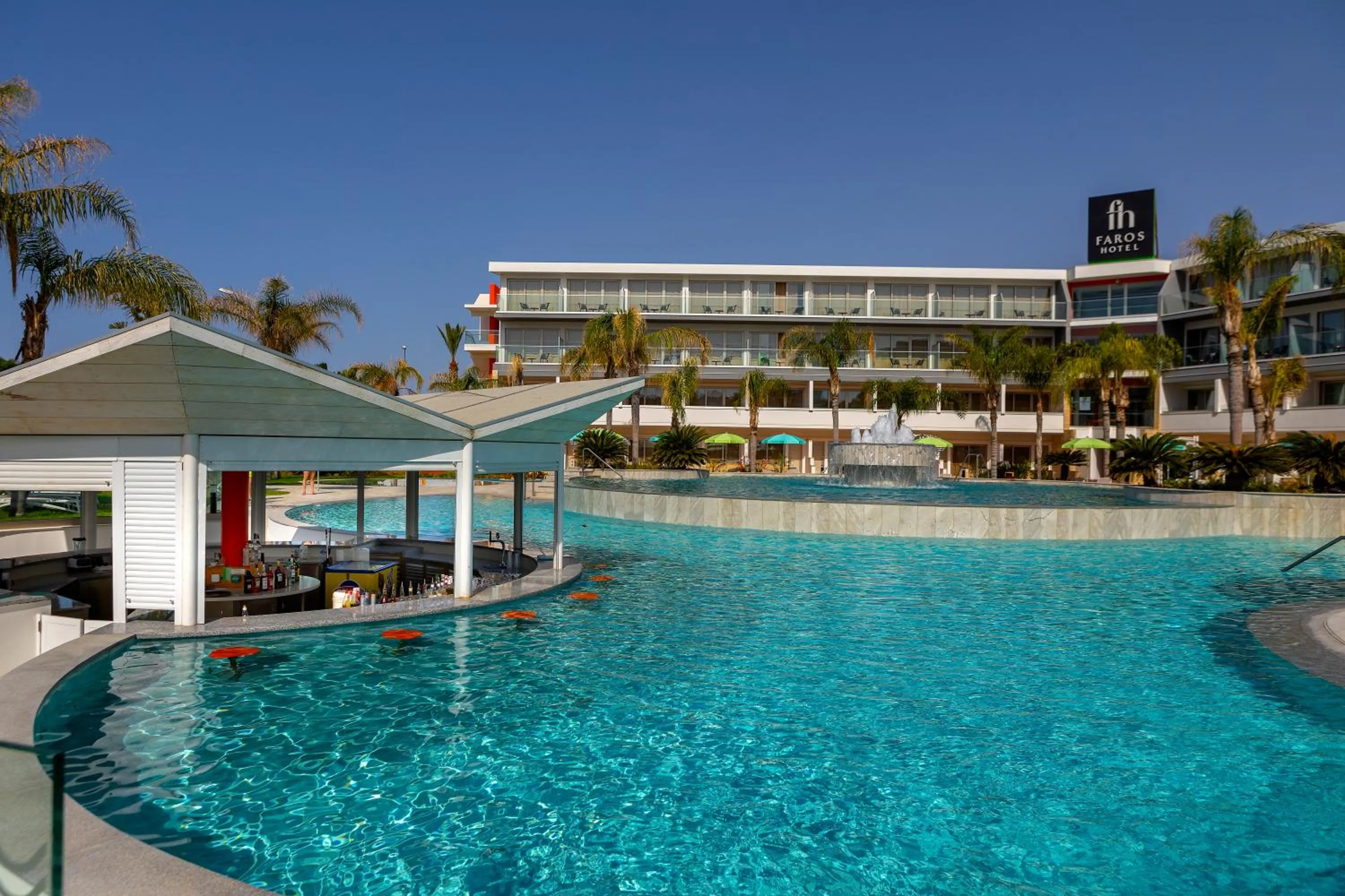 Swimming pool in Faros Hotel Ayia Napa