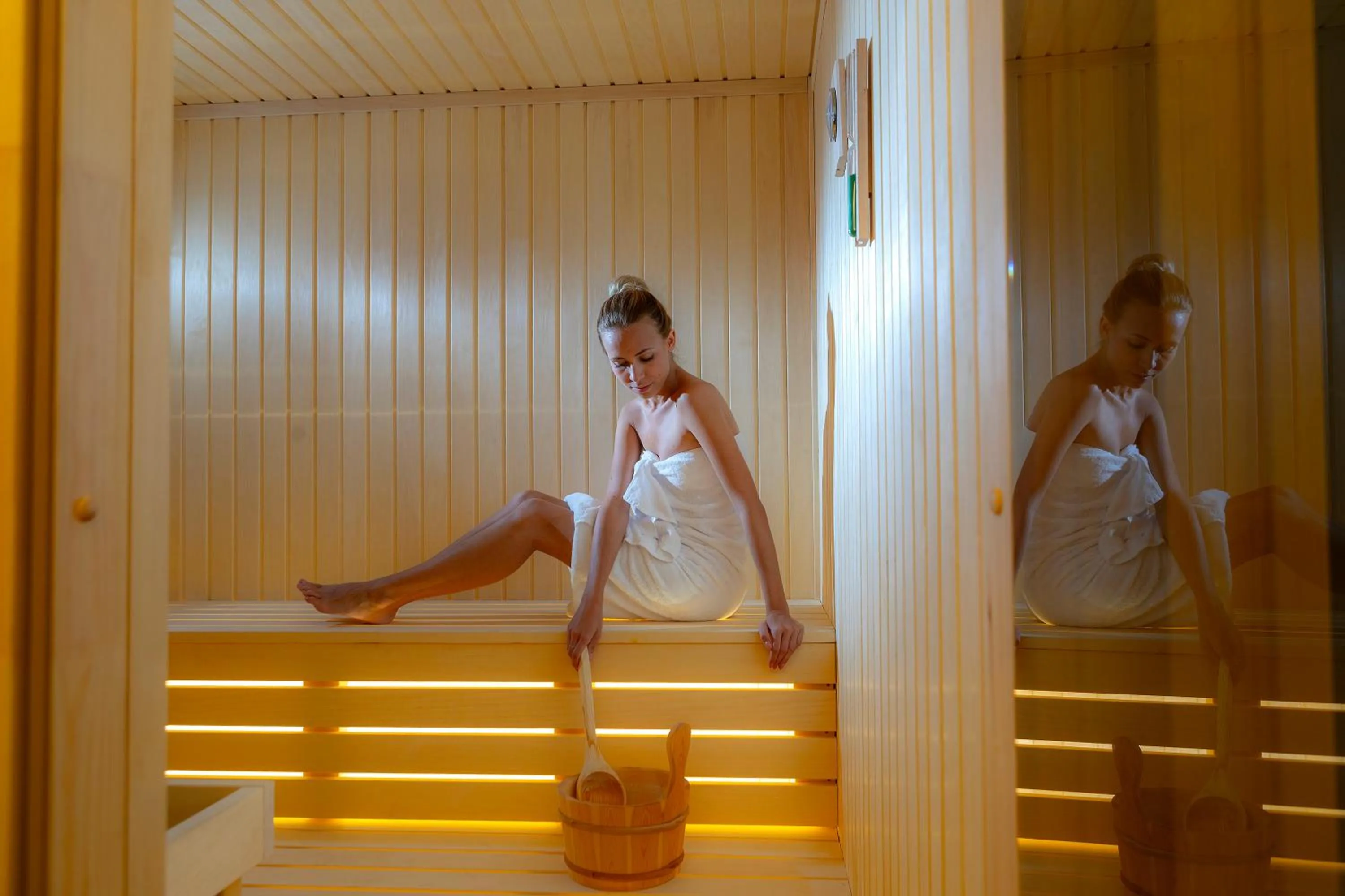 Sauna in Faros Hotel Ayia Napa