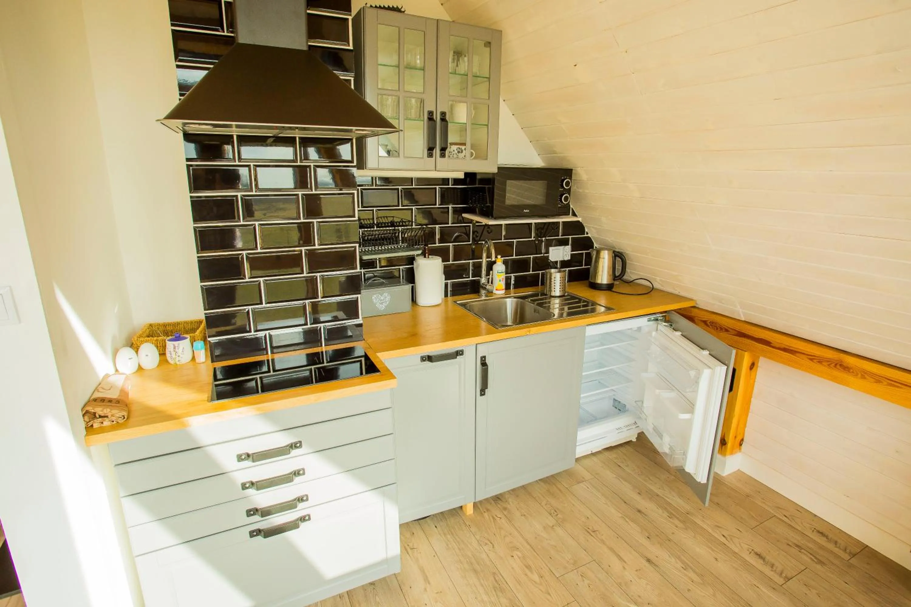 Kitchen or kitchenette in Apartamenty Szelągówka, Sun & Snow